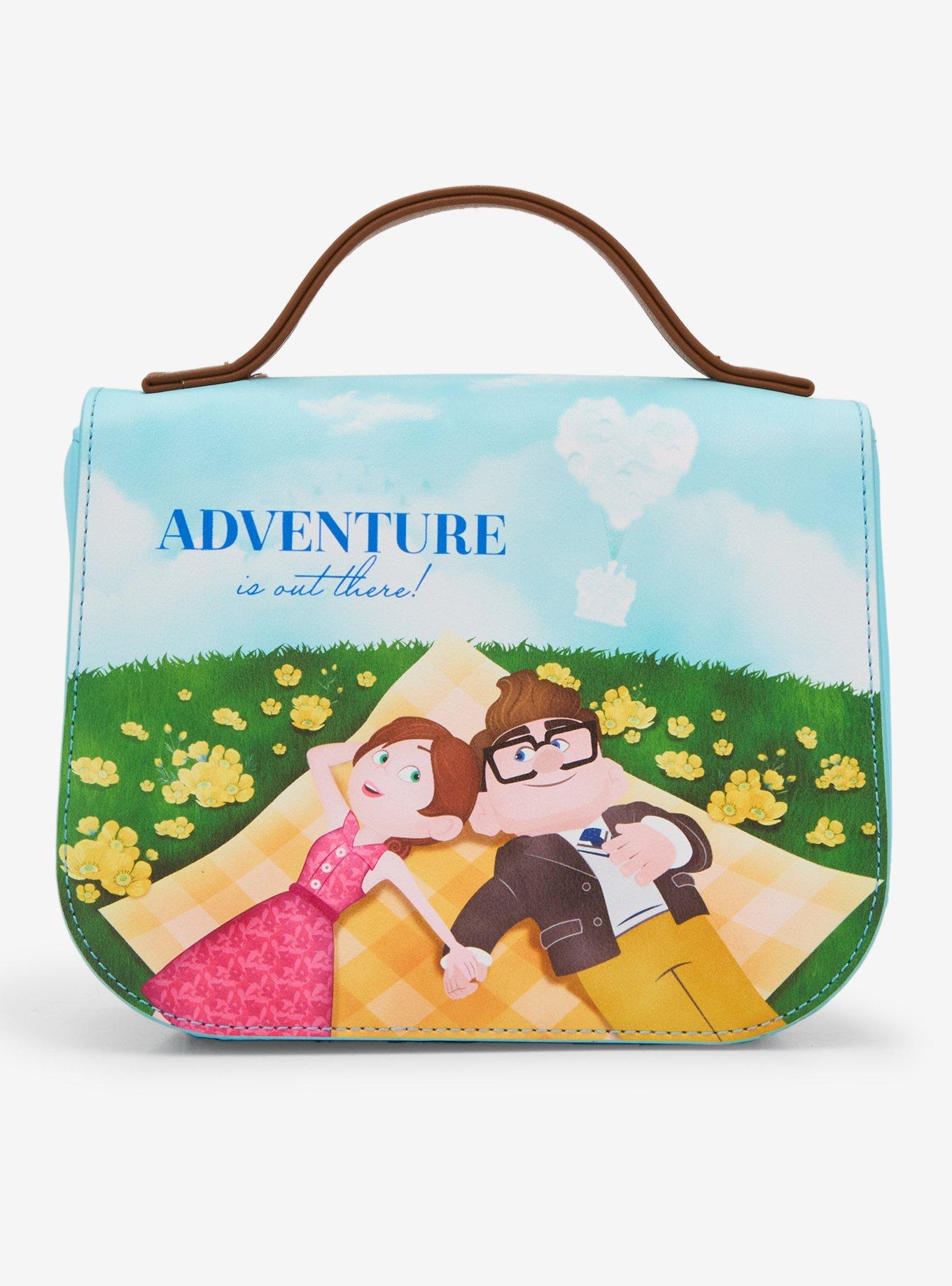 Loungefly Disney Pixar Up Carl & Ellie Picnic Crossbody Bag, , hi-res