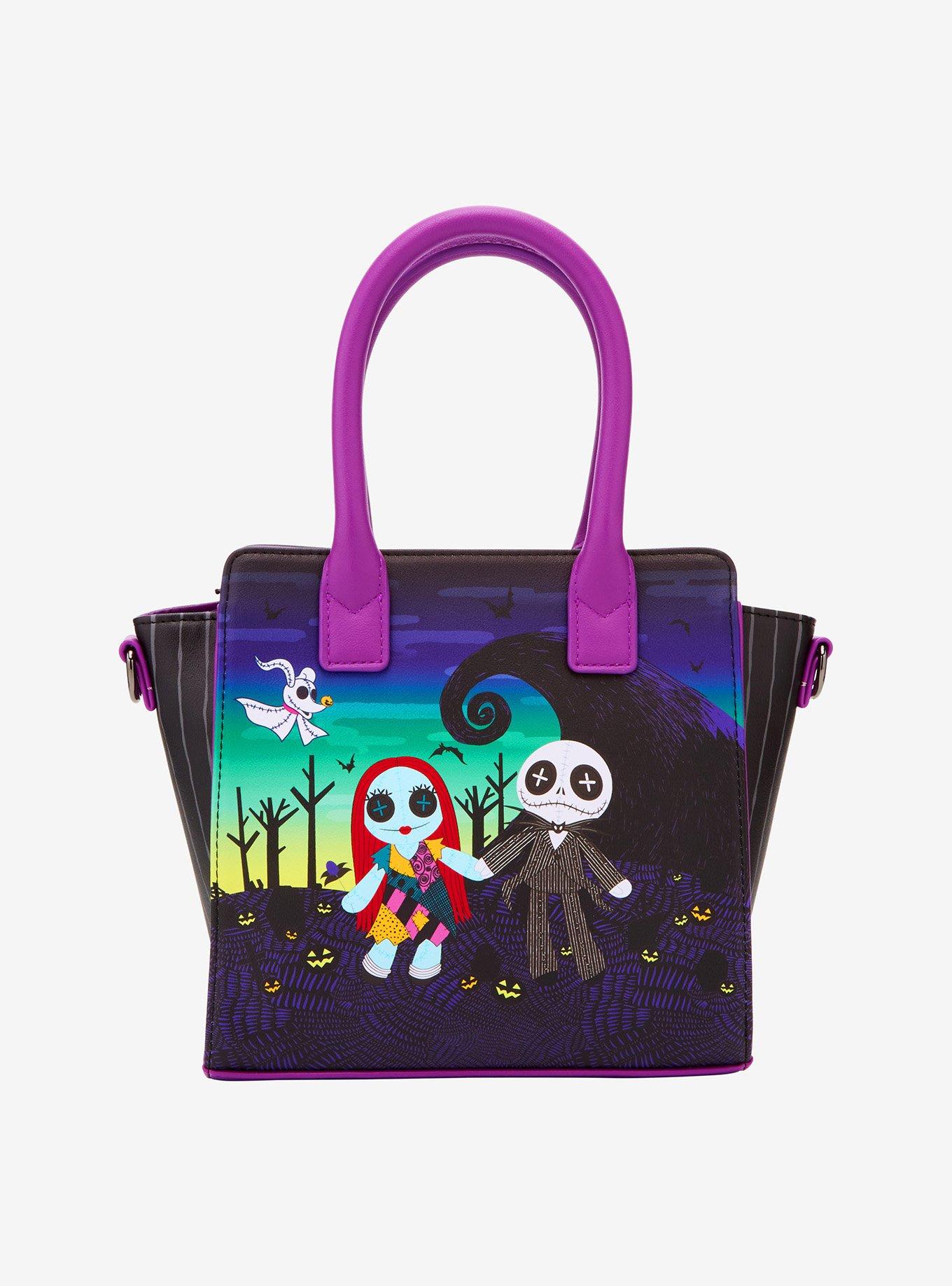 Loungefly The Nightmare Before Christmas Jack & Sally Dolls Mini Satchel Bag, , hi-res