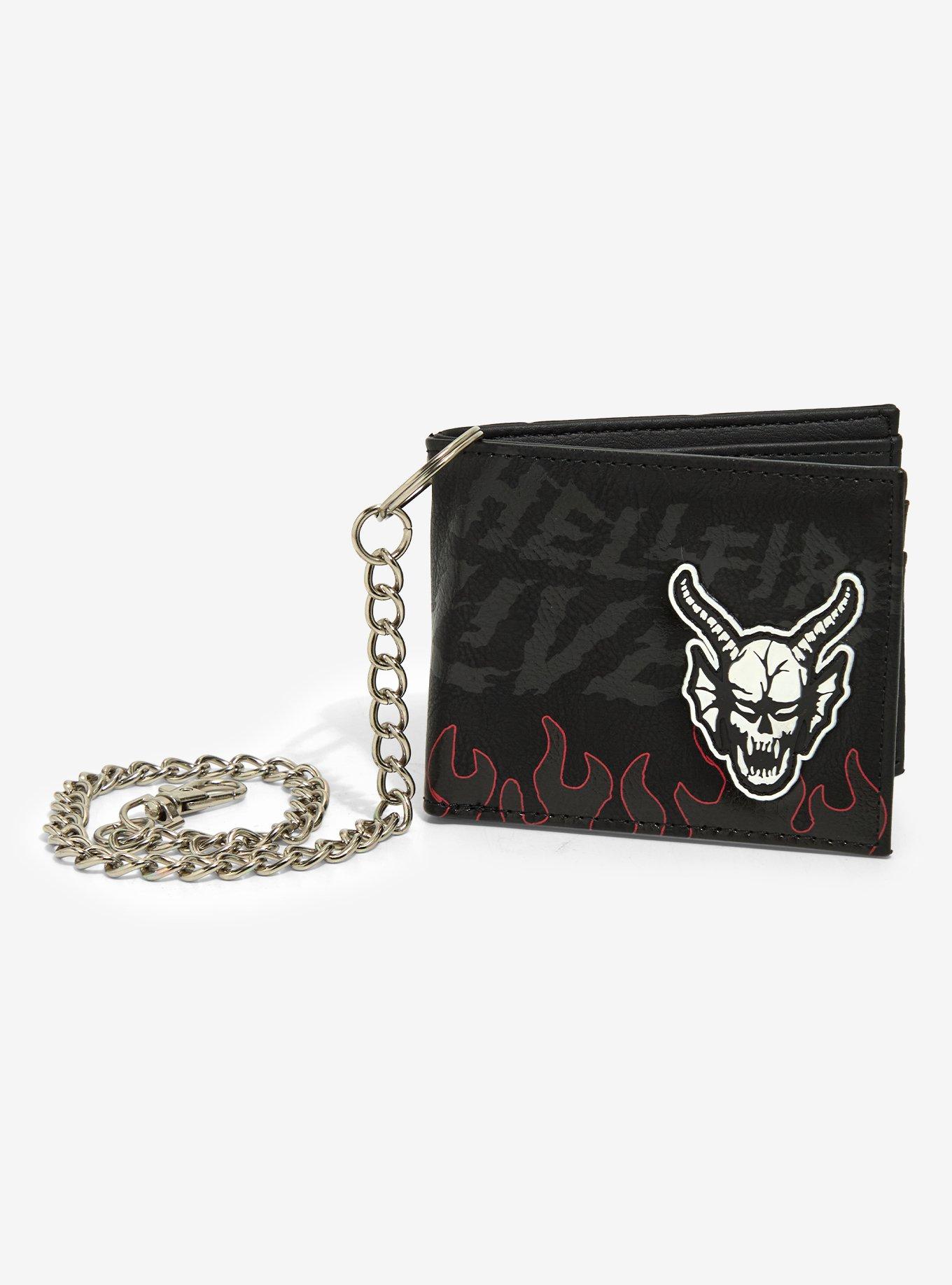 Stranger Things Hellfire Club Chain Wallet, , hi-res