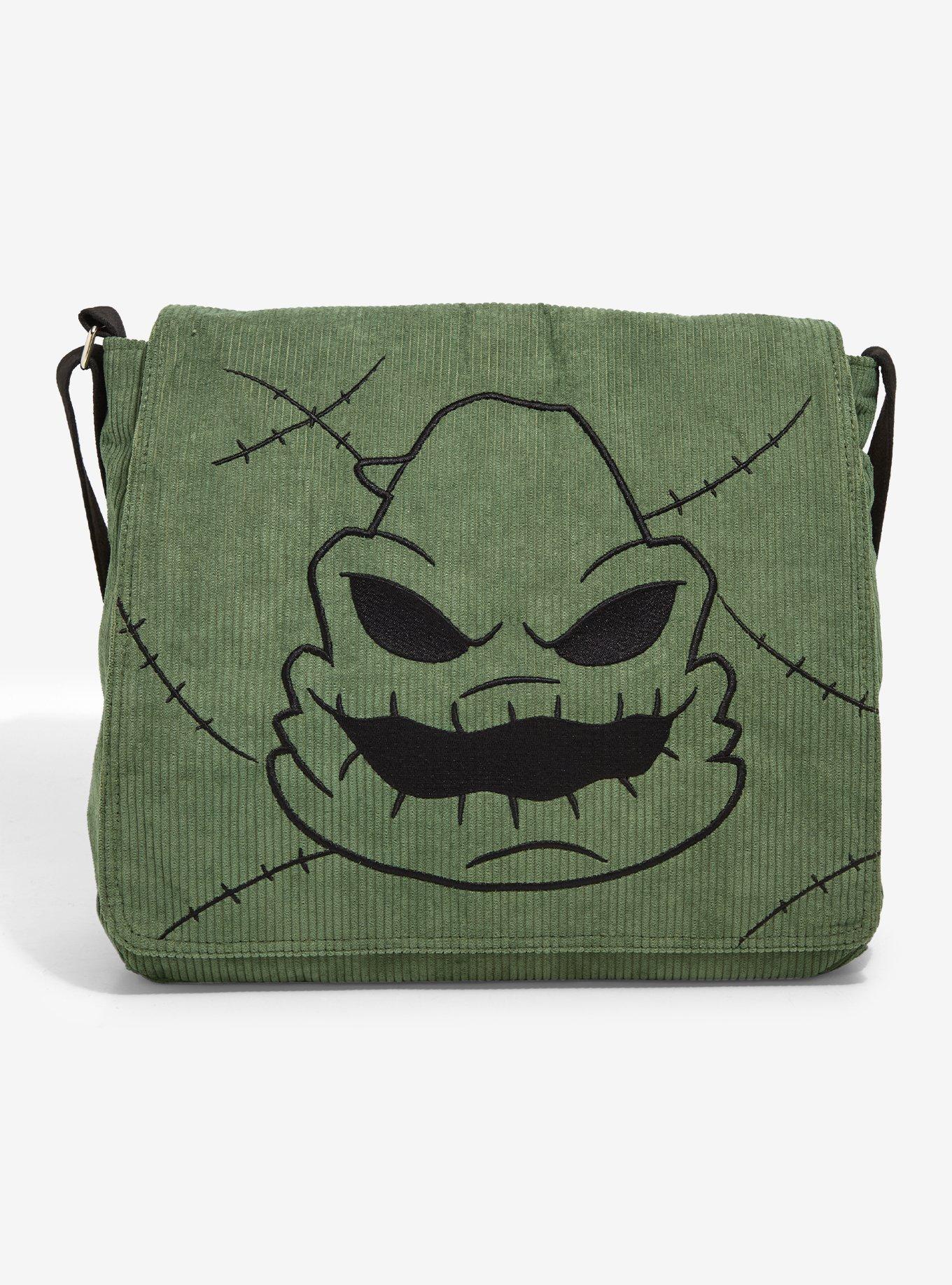 The Nightmare Before Christmas Oogie Boogie Corduroy Messenger Bag, , hi-res