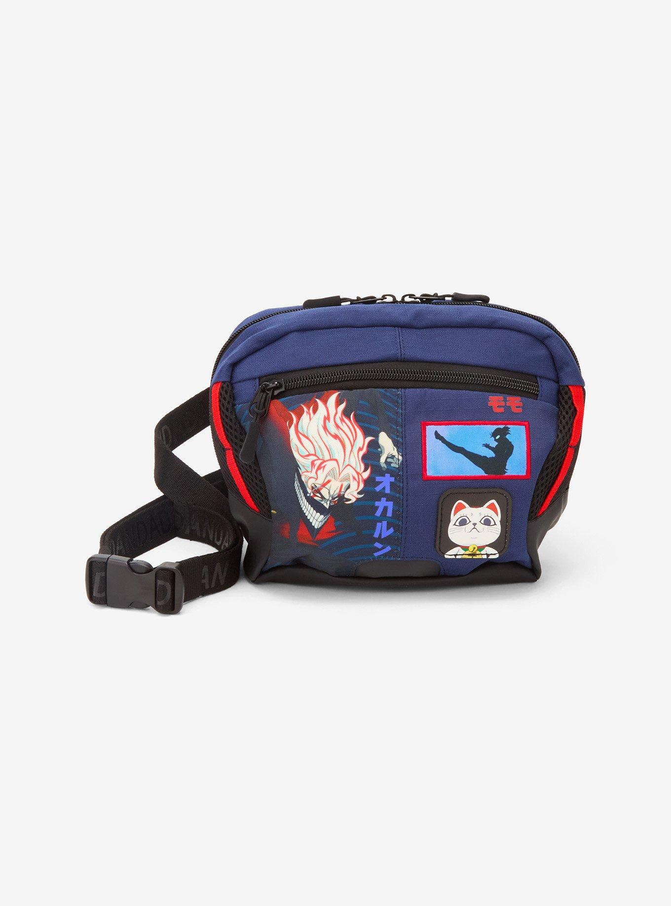 Dandadan Trio Patch Sling Bag, , hi-res