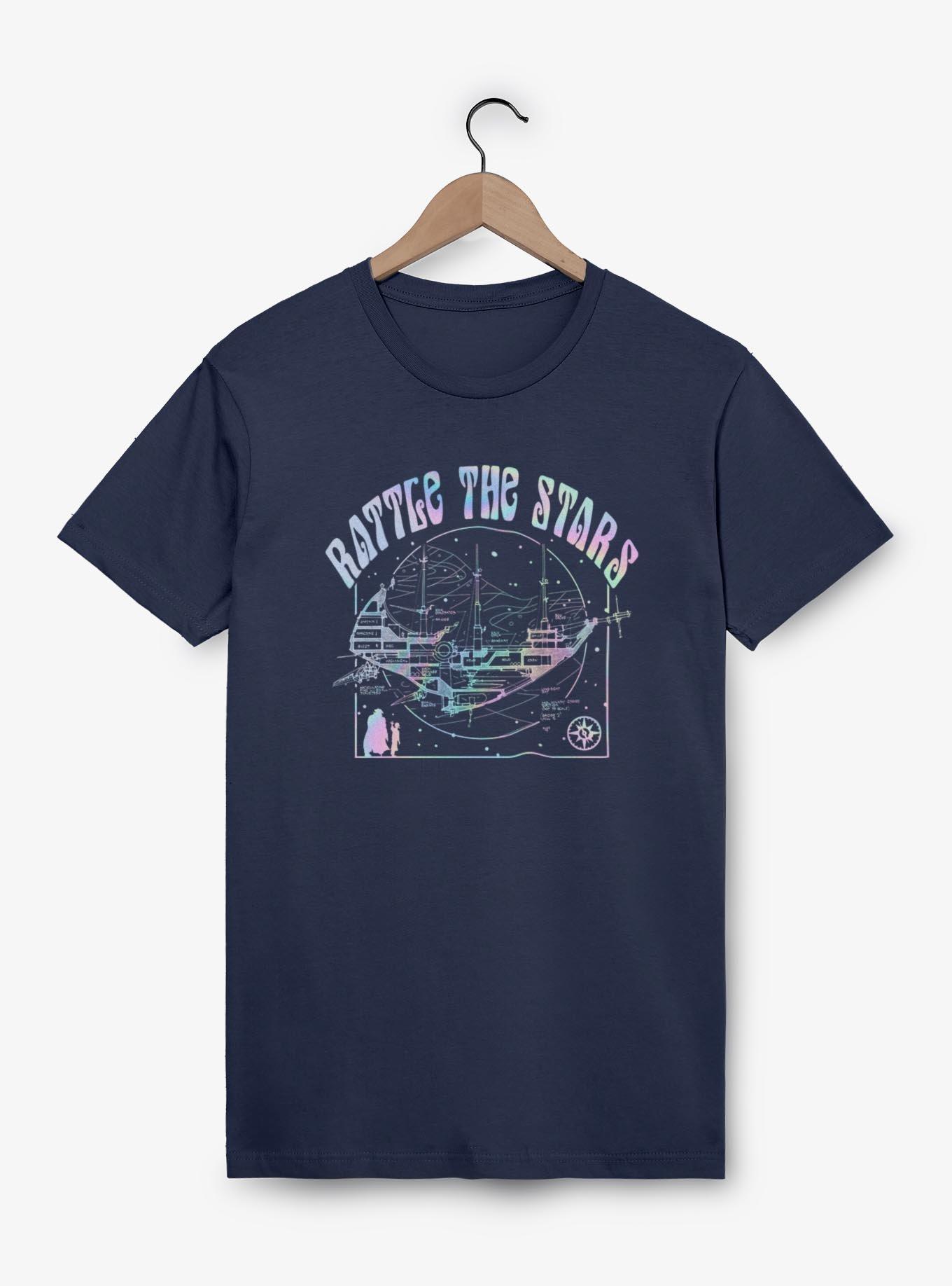 Disney Treasure Planet Rattle The Stars Garment Dye T-Shirt, MIDNIGHT, hi-res