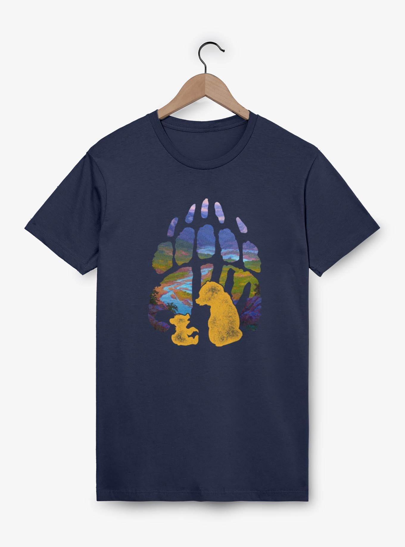 Disney Brother Bear Bear Paw Garment Dye T-Shirt, MIDNIGHT, hi-res