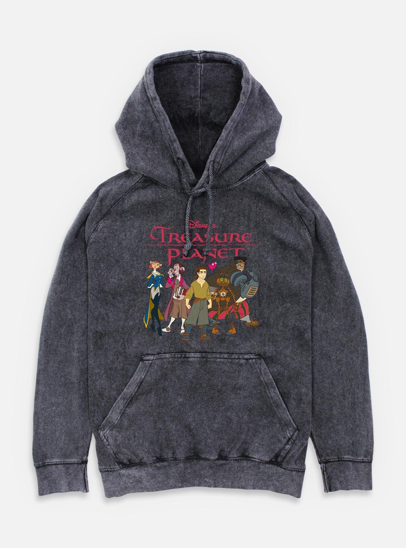 Disney Treasure Planet Treasure Planet Group Mineral Wash Hoodie, , hi-res