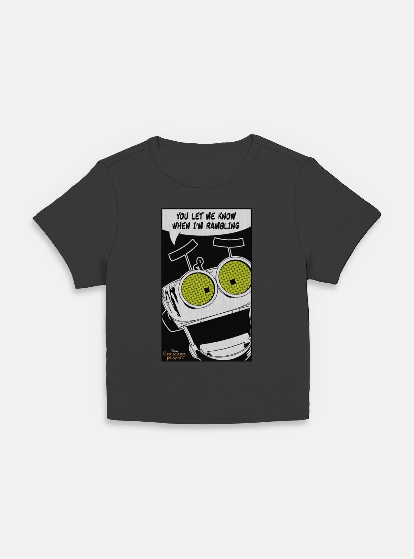 Disney Treasure Planet Let Me Know When I'm Rambling Women Baby T-Shirt, BLACK, hi-res