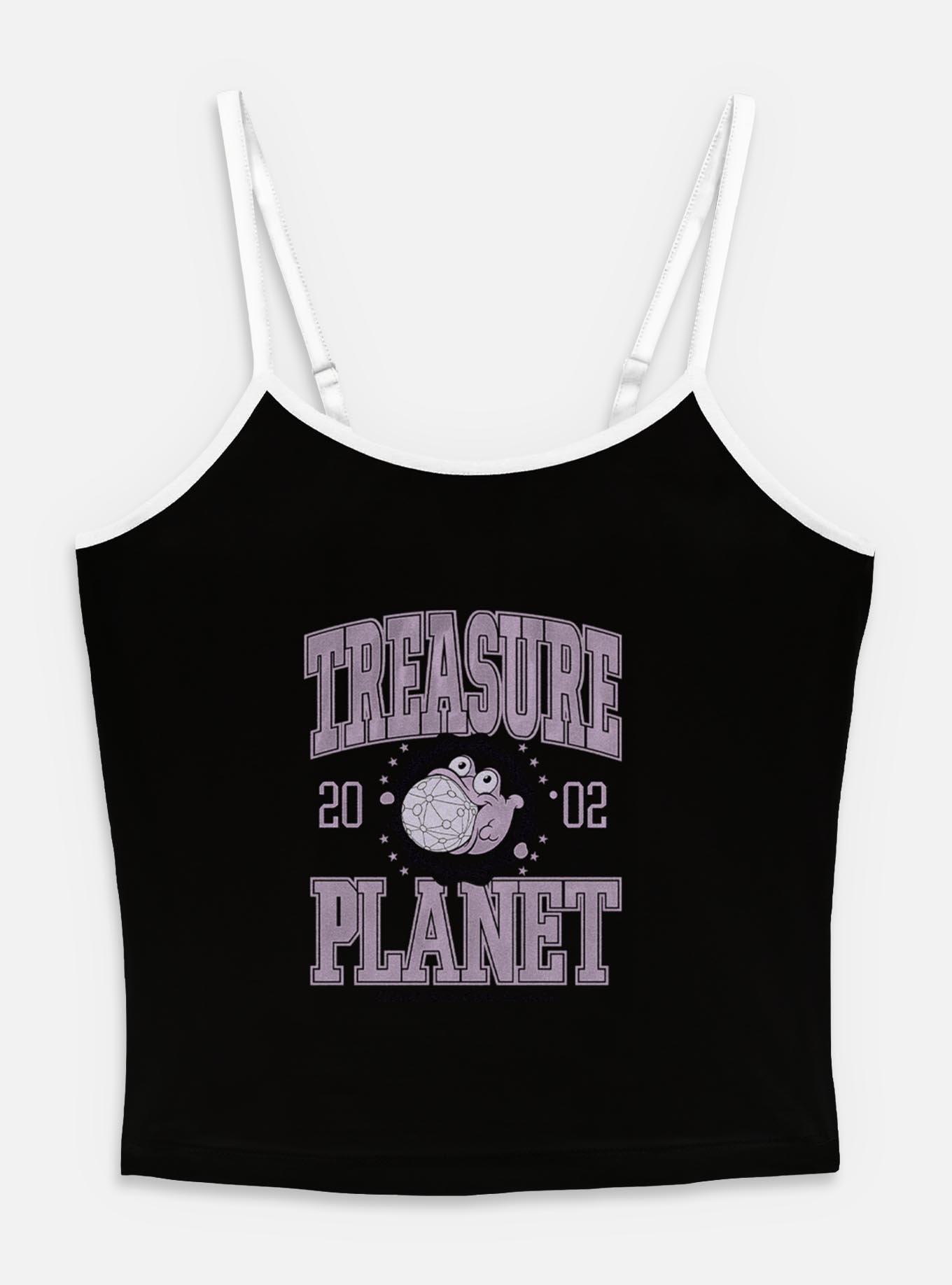 Disney Treasure Planet Treasure Planet Morph Collegiate Womens Cami, BLACK, hi-res