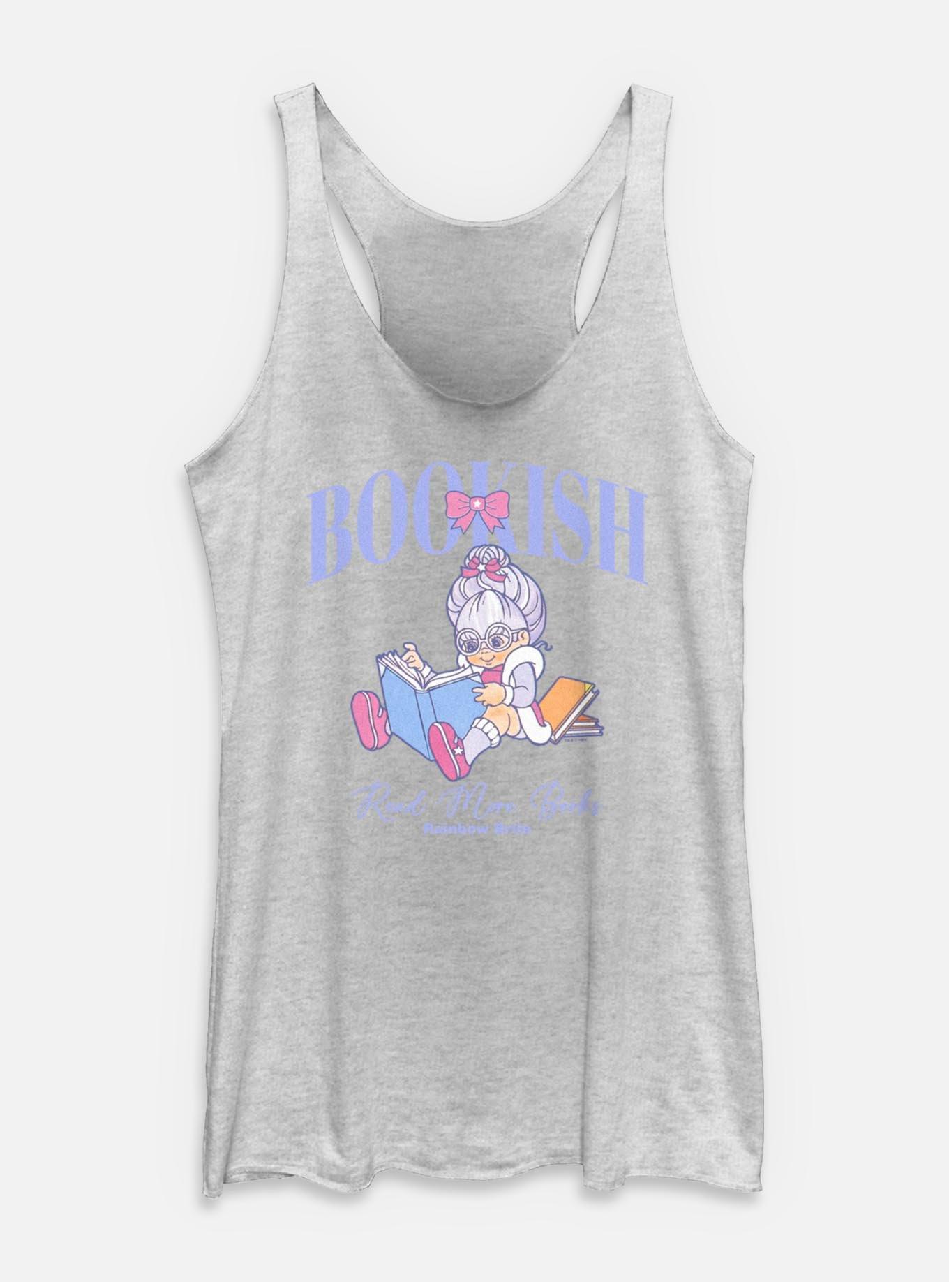 Rainbow Brite Read More Books Womens Tank Top, WHITE HTR, hi-res