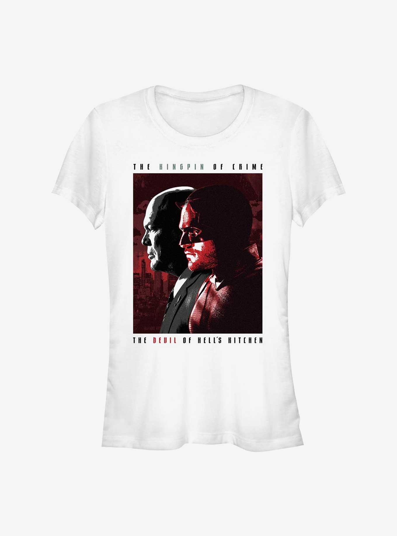 Marvel Daredevil: Born Again The Devil And The Kingpin Girls T-Shirt, , hi-res