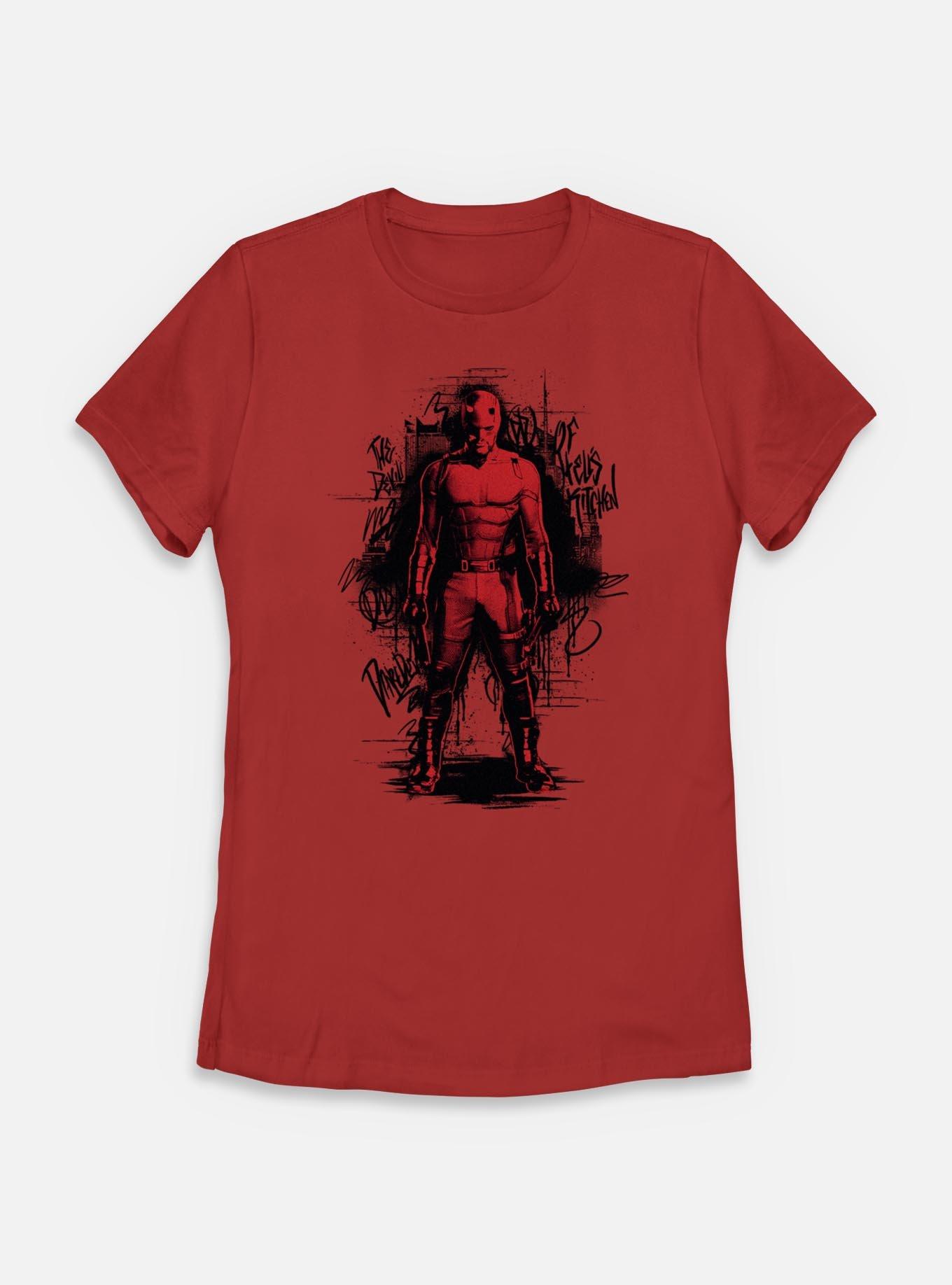 Marvel Daredevil: Born Again The Hero Womens T-Shirt, , hi-res