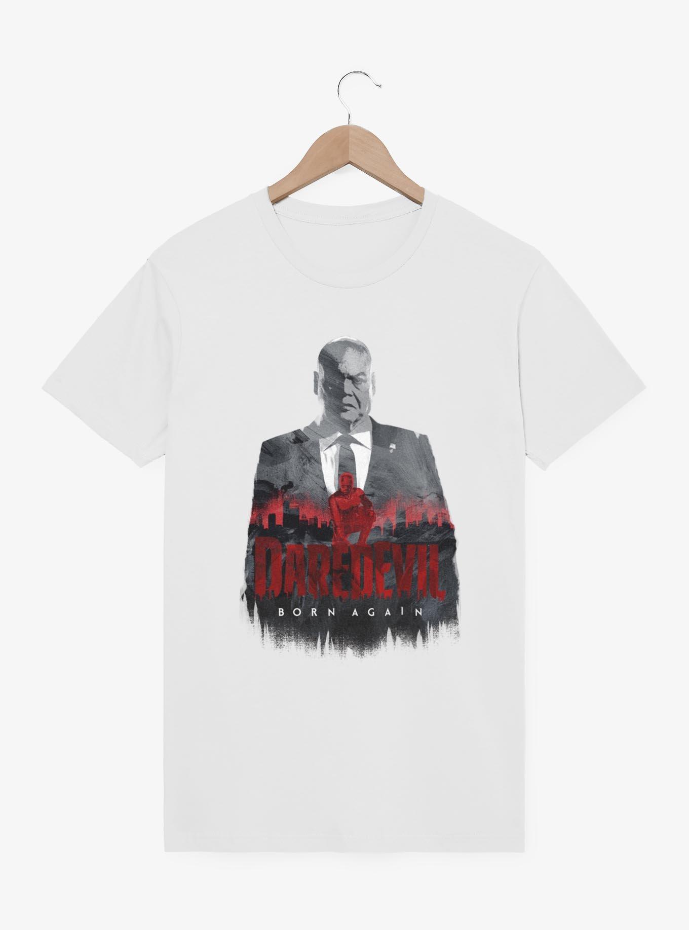 Marvel Daredevil: Born Again Fisk And Daredevil Silhouette T-Shirt, , hi-res
