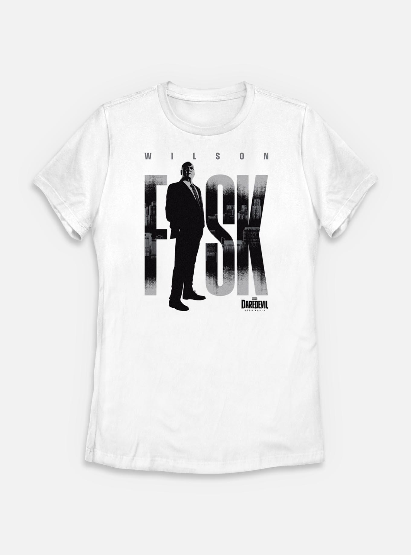 Marvel Daredevil: Born Again Wilson Fisk Womens T-Shirt, WHITE, hi-res