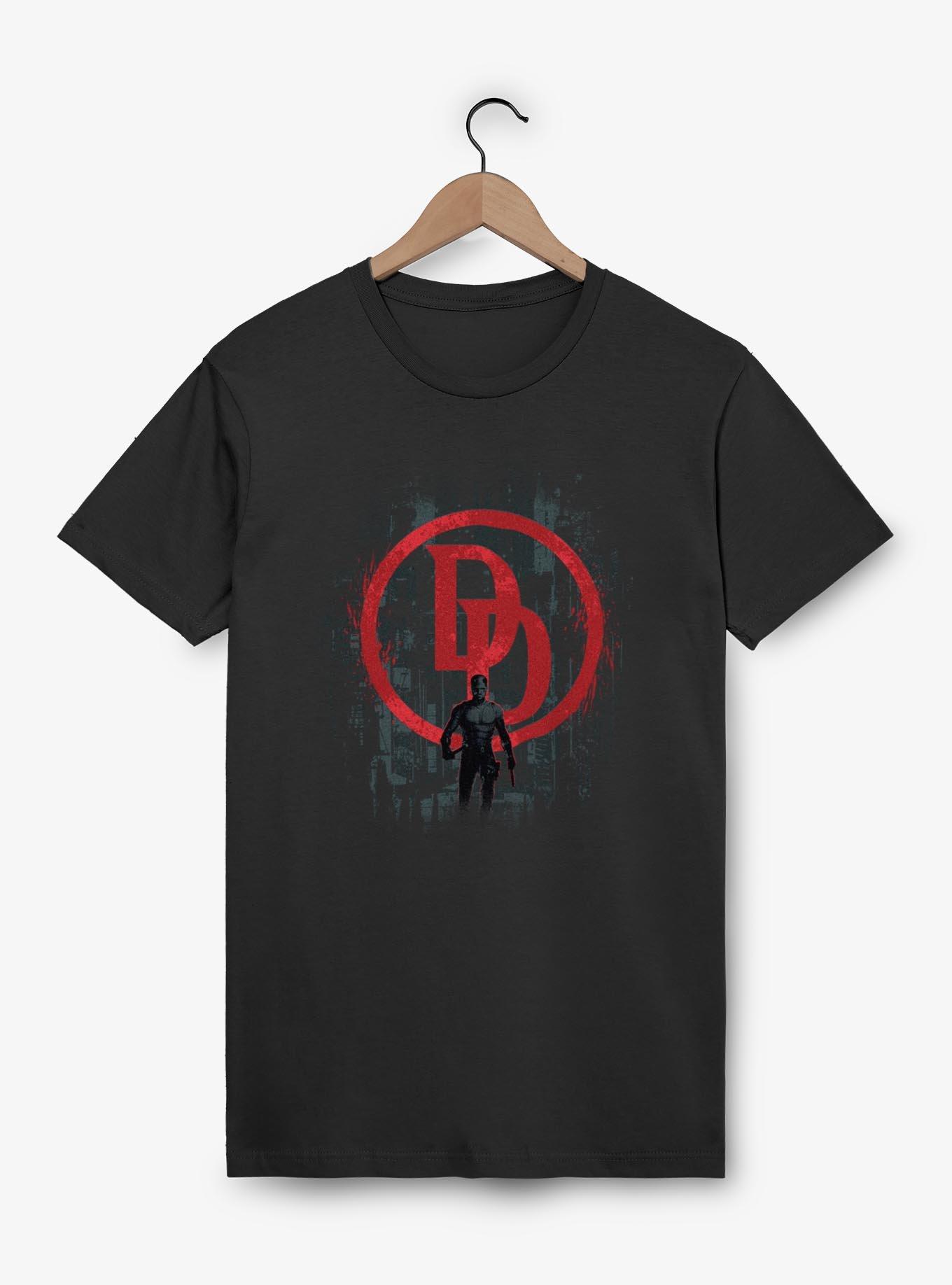 Marvel Daredevil: Born Again Daredevil In Hell's Kitchen T-Shirt, BLACK, hi-res