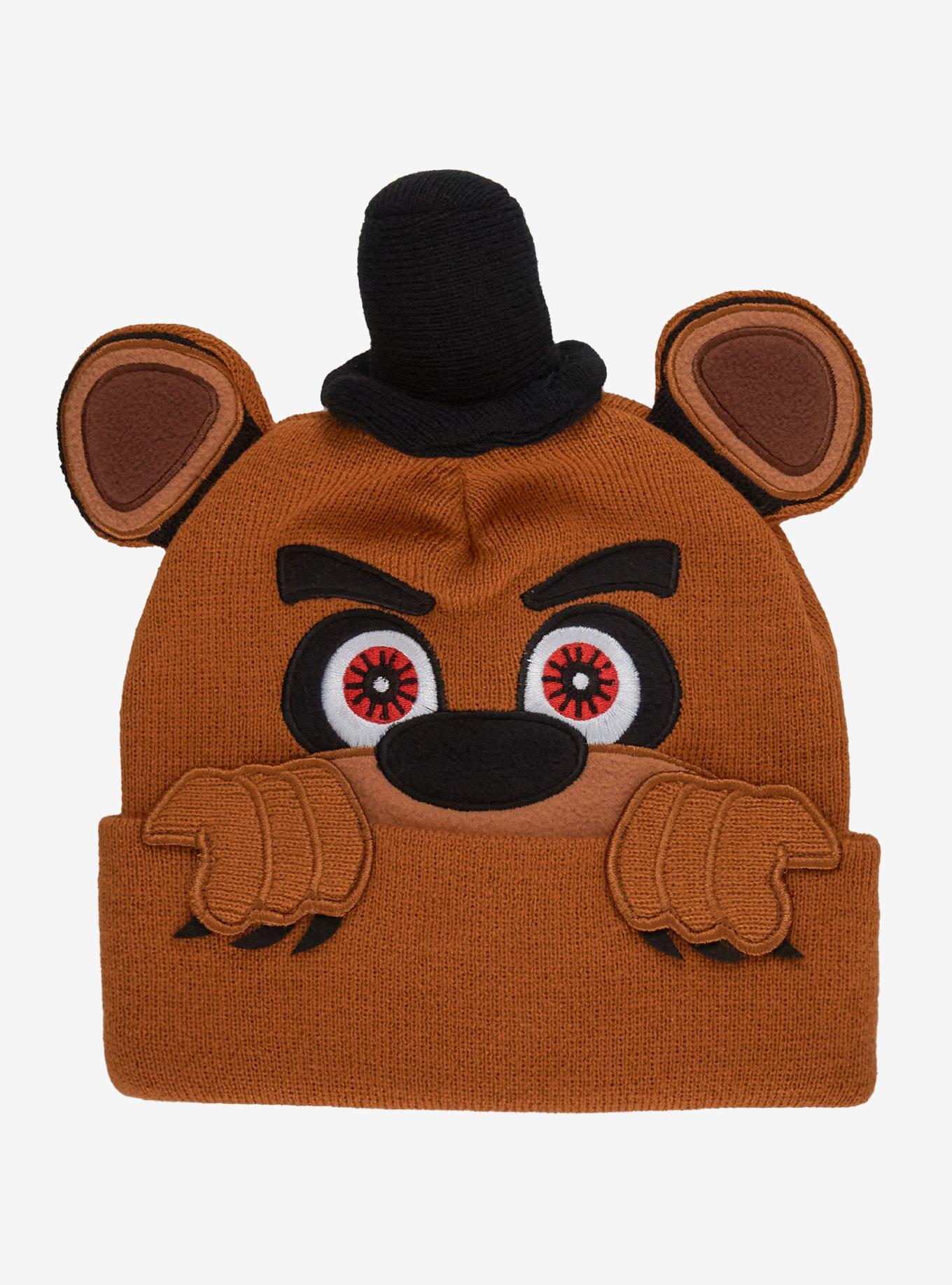 Five Nights At Freddy's Peeking Freddy Beanie, , hi-res