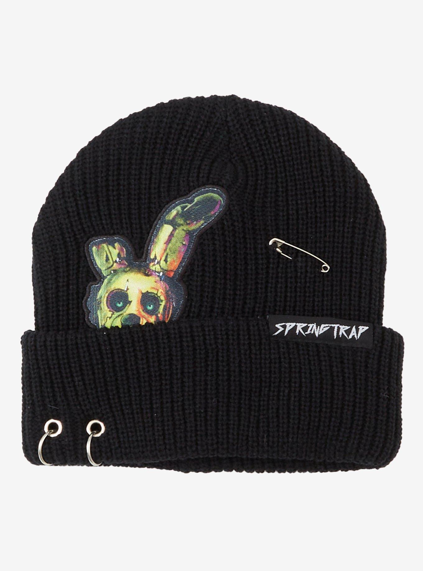 Five Nights At Freddy's Springtrap Pierced Beanie, , hi-res