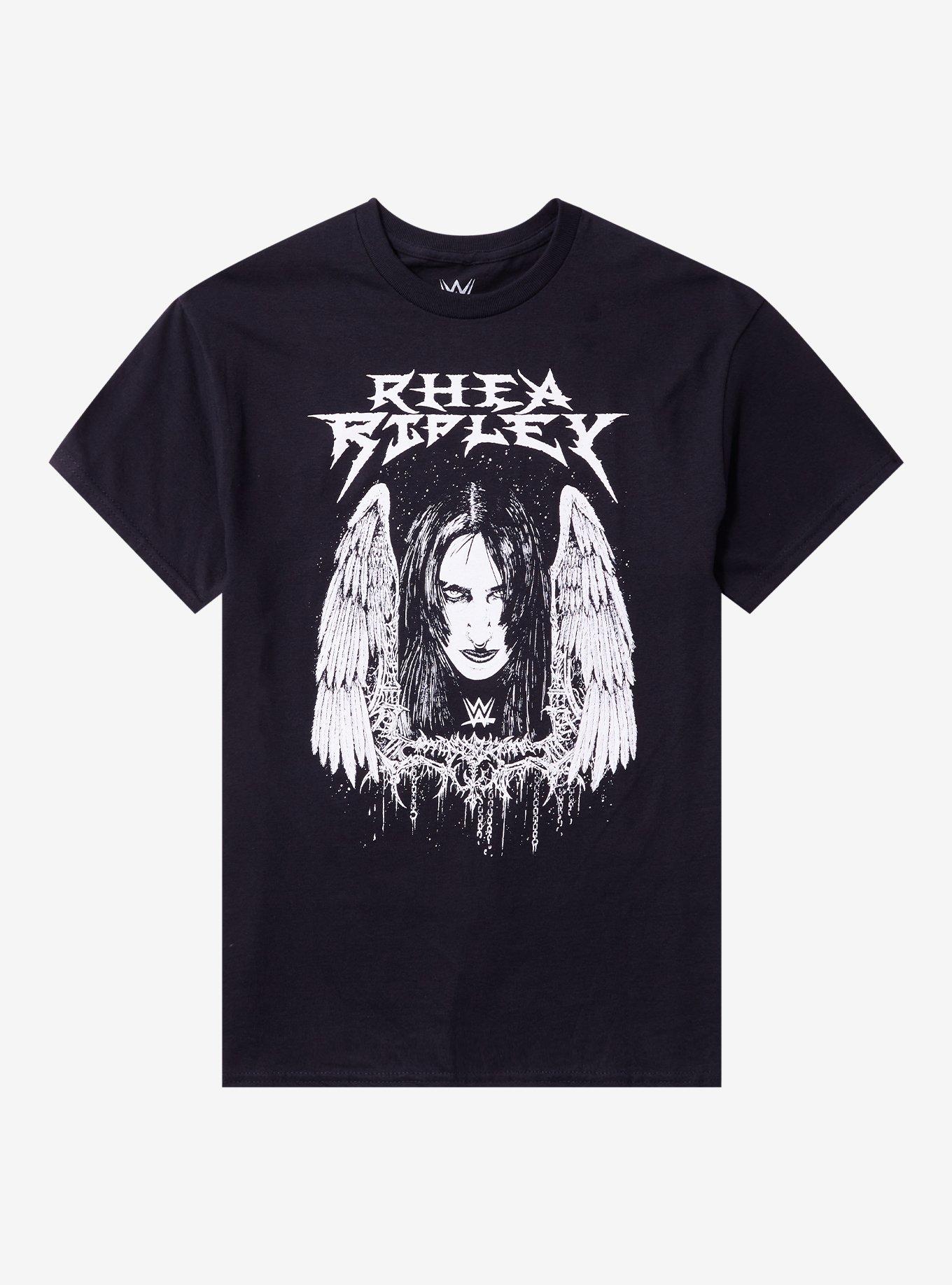 WWE Rhea Ripley Wings T-Shirt By Riddick, , hi-res
