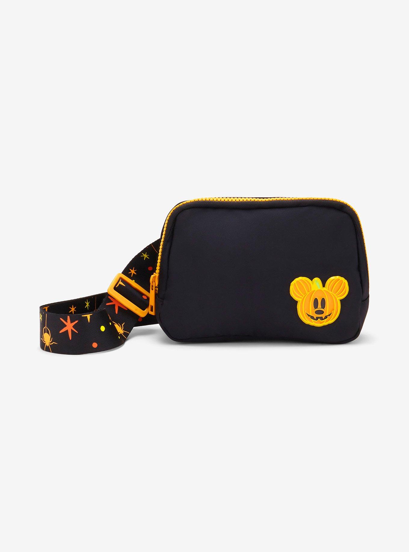 Disney Mickey Mouse Jack-o-Lantern Belt Bag - BoxLunch Exclusive, , hi-res