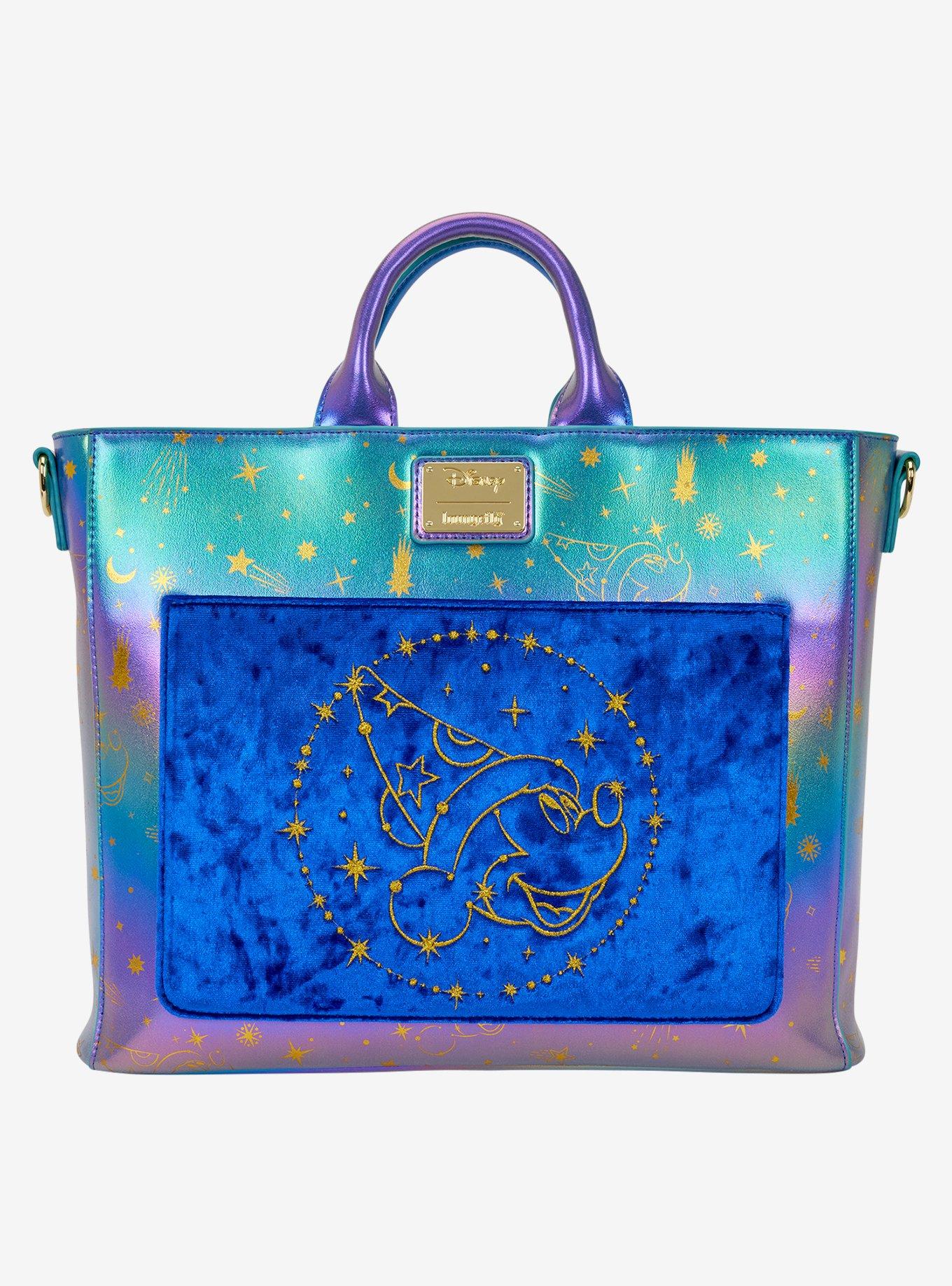 Loungefly Disney Fantasia Rainbow Shine Convertible Tote Bag, , hi-res