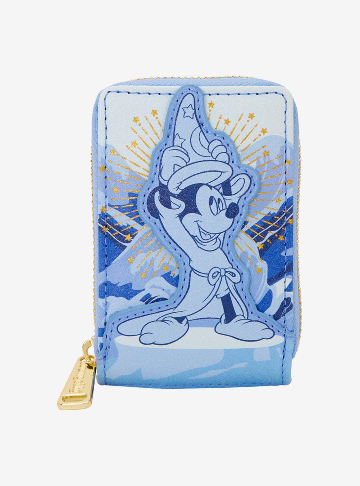 Loungefly Disney Fantasia Sorcerer Mickey Accordion Wallet, , hi-res