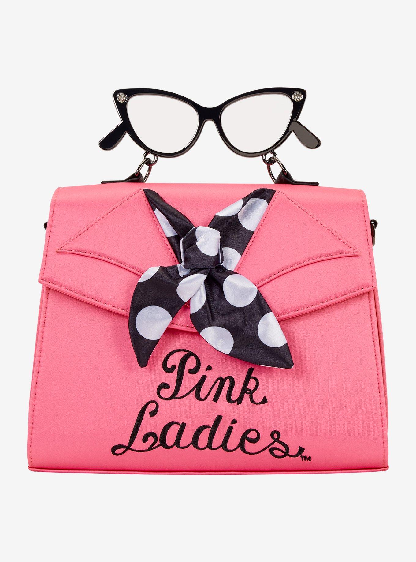Loungefly Grease Pink Ladies Jacket Figural Crossbody Bag, , hi-res