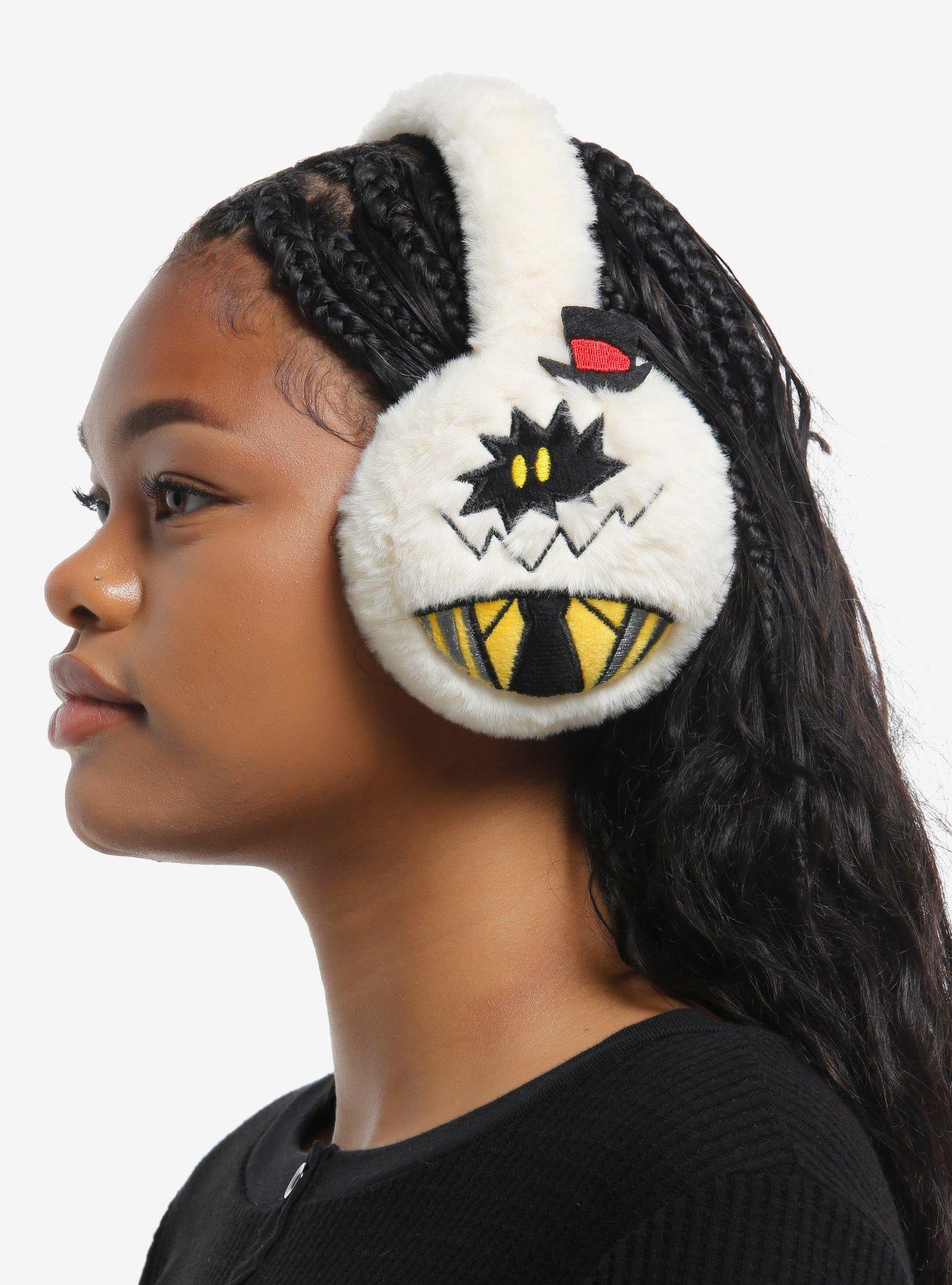 Hazbin Hotel Egg Boiz Fuzzy Earmuffs, , hi-res