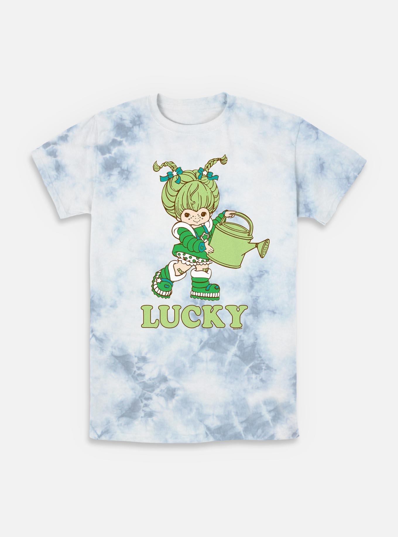 Rainbow Brite Patty O'Green Lucky Tie-Dye T-Shirt, WHITEBLUE, hi-res