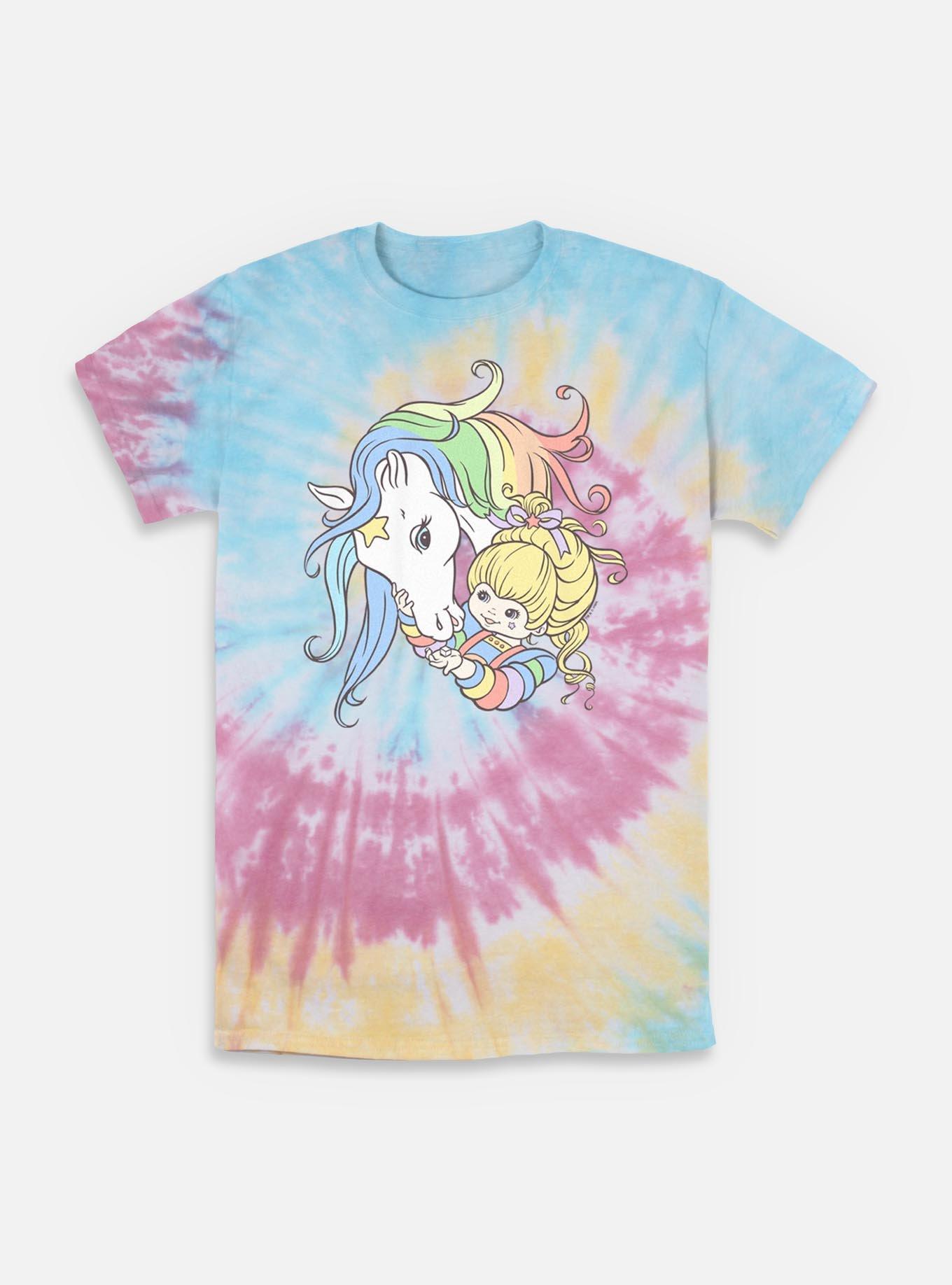 Rainbow Brite Rainbow Starlight Friends Tie-Dye T-Shirt, BLUPNKLY, hi-res