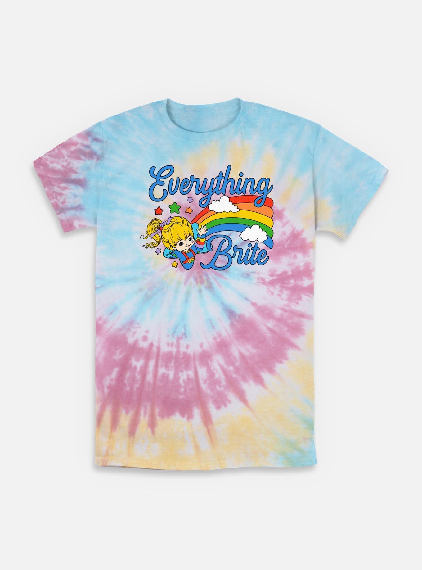 Rainbow Brite Everything Brite Tie-Dye T-Shirt, BLUPNKLY, hi-res