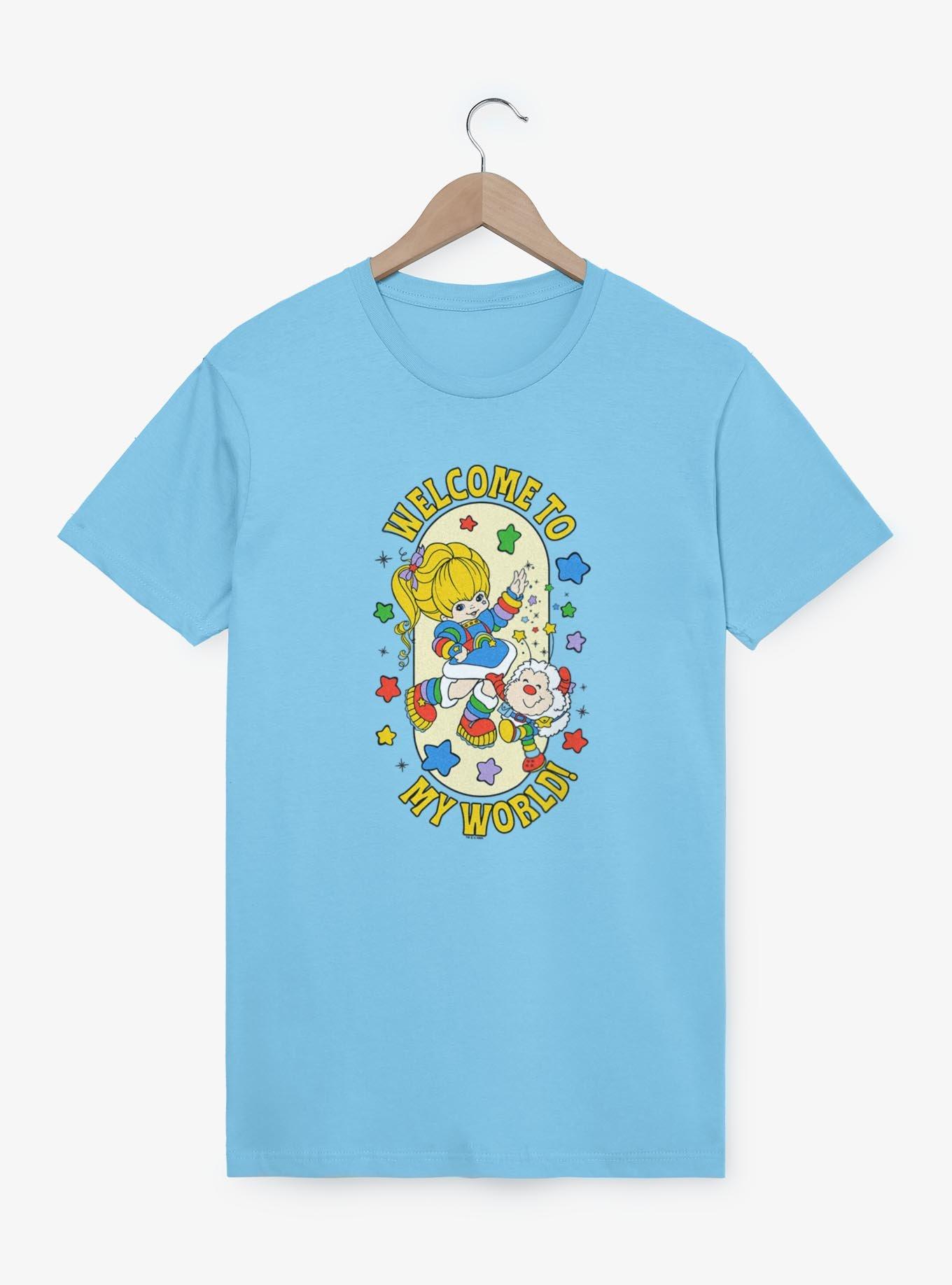Rainbow Brite Welcome To My World T-Shirt, LT BLUE, hi-res