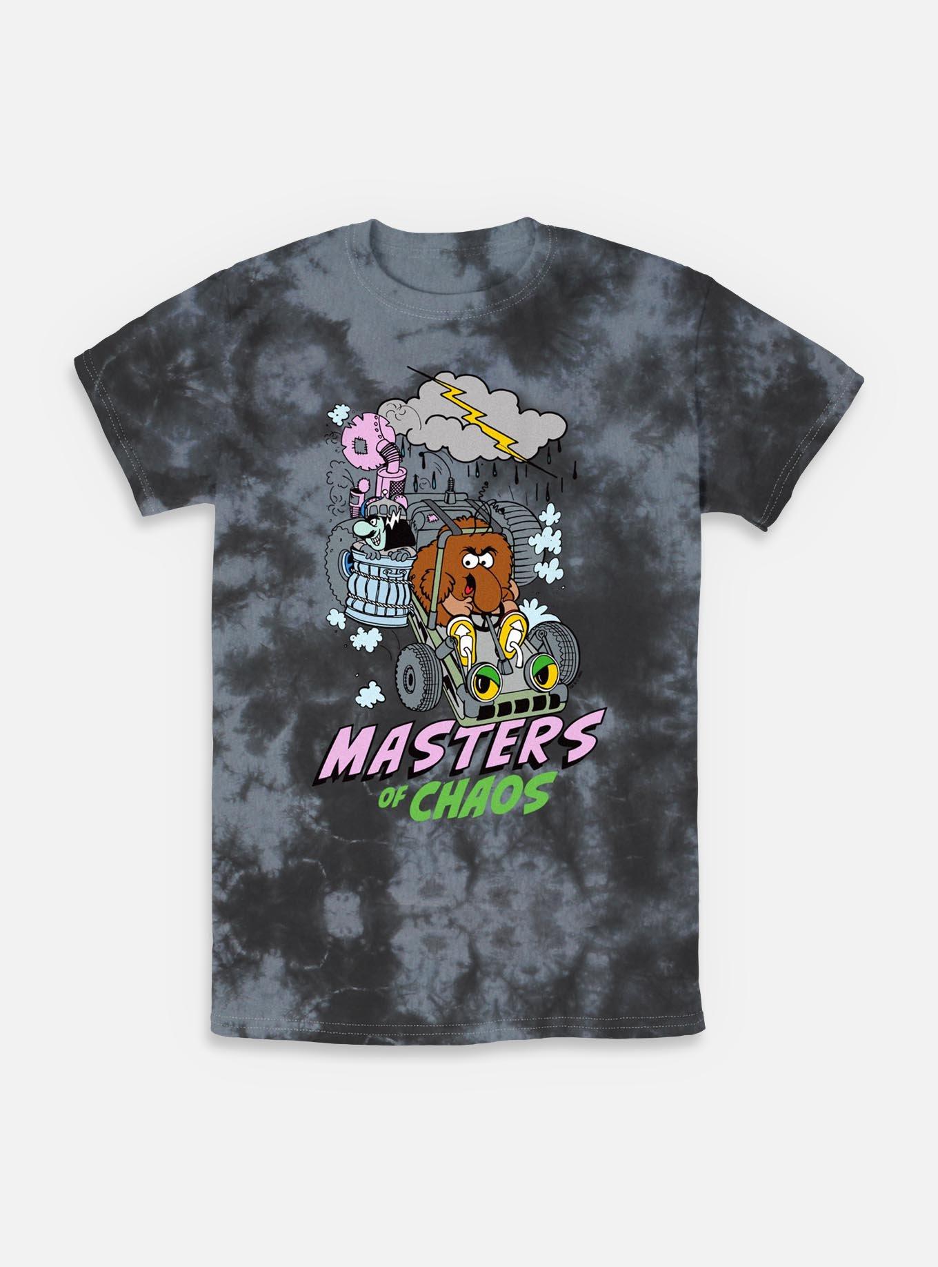 Rainbow Brite Masters Of Chaos Tie-Dye T-Shirt, BLKCHAR, hi-res