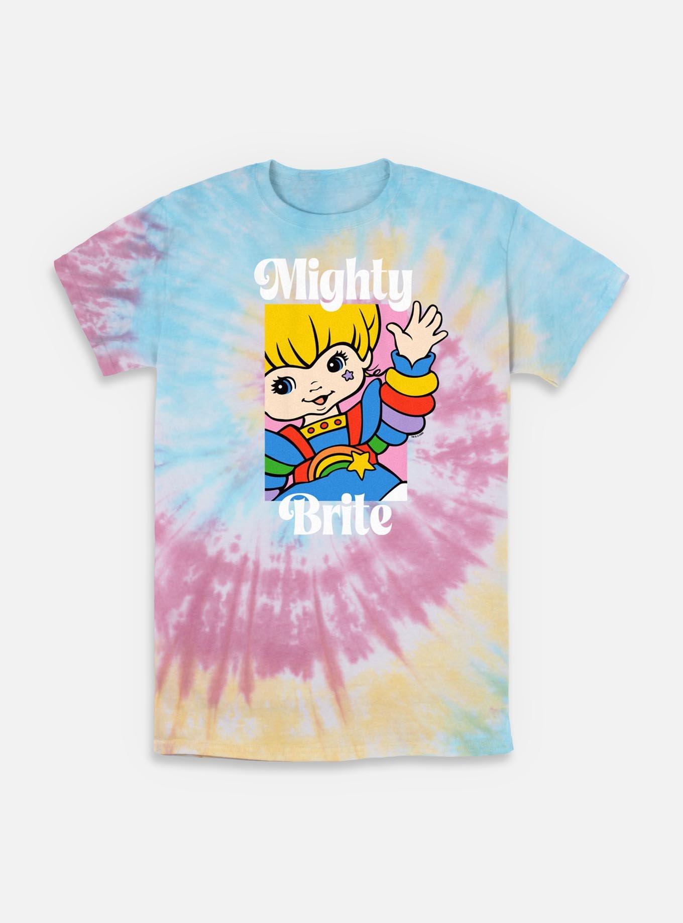 Rainbow Brite Mighty Brite Tie-Dye T-Shirt, BLUPNKLY, hi-res