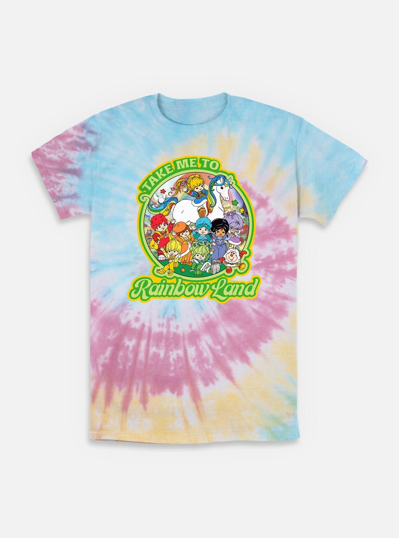 Rainbow Brite Take Me To Rainbow Land Tie-Dye T-Shirt, BLUPNKLY, hi-res