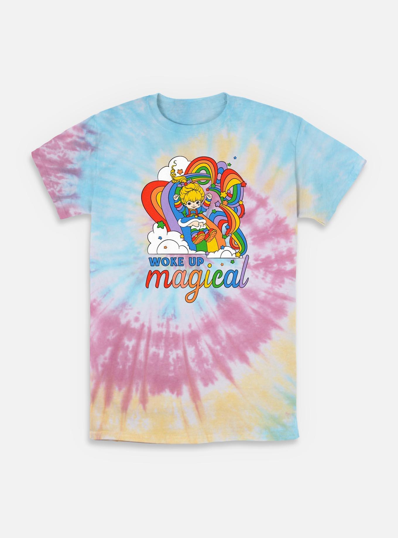 Rainbow Brite Woke Up Magical Tie-Dye T-Shirt, BLUPNKLY, hi-res