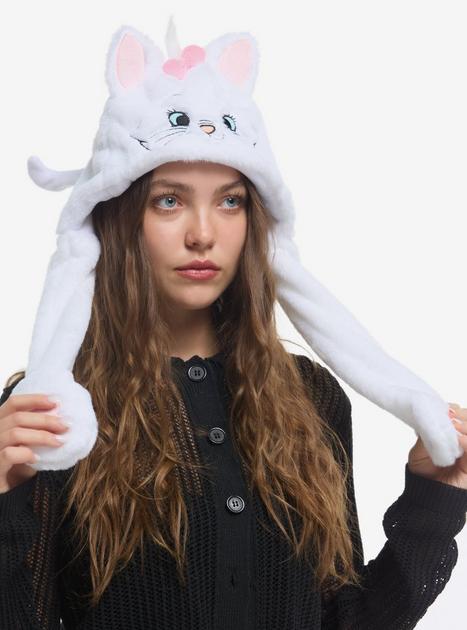 Disney Parks Aristocats Marie Hat Moveable Ears with Dangling Paws Cat One Size Disney Parks Aristocats Marie Hat Moveable Ears with  main image 4
