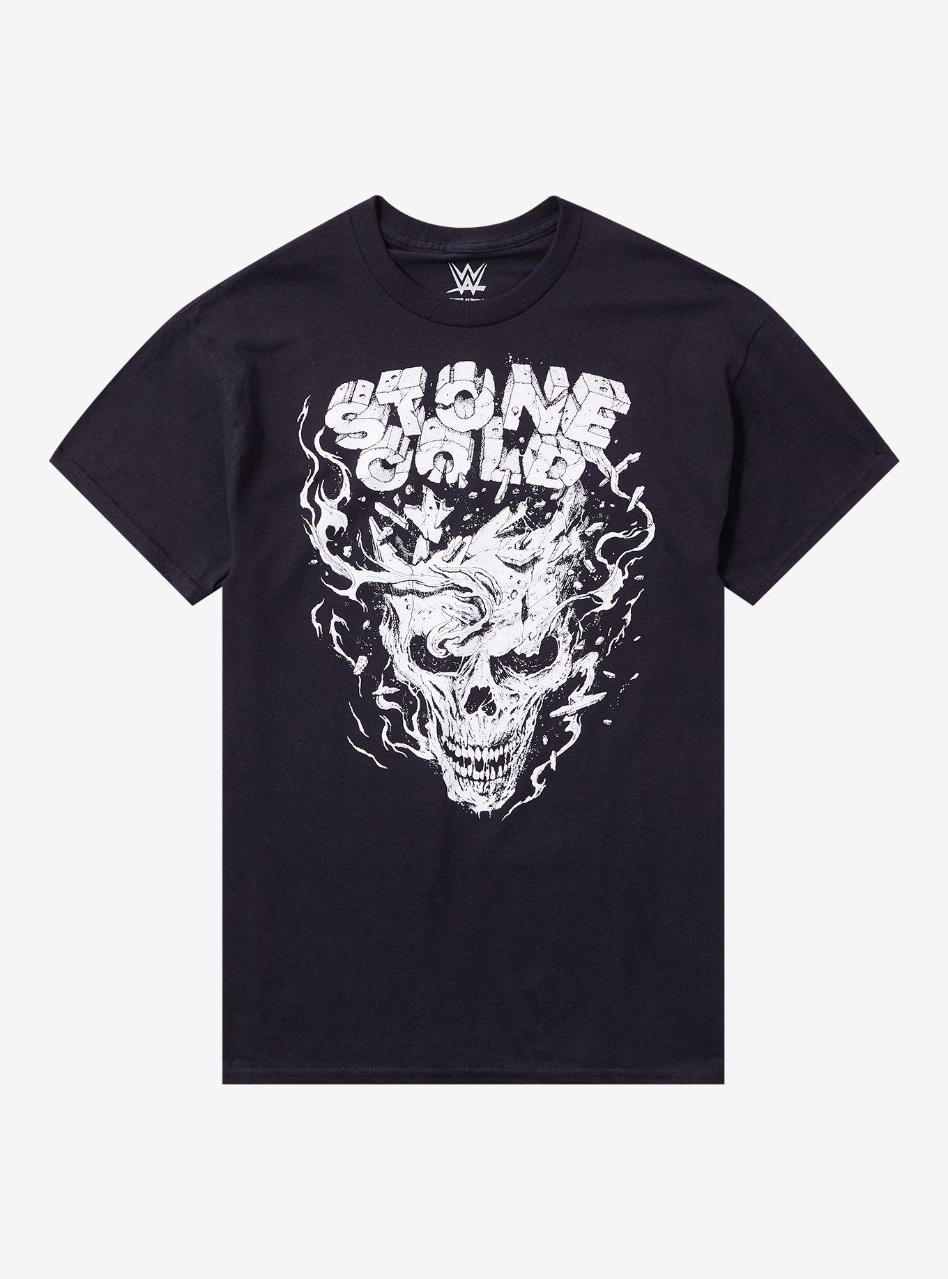 WWE Stone Cold Steve Austin Skull T-Shirt By Riddick, , hi-res