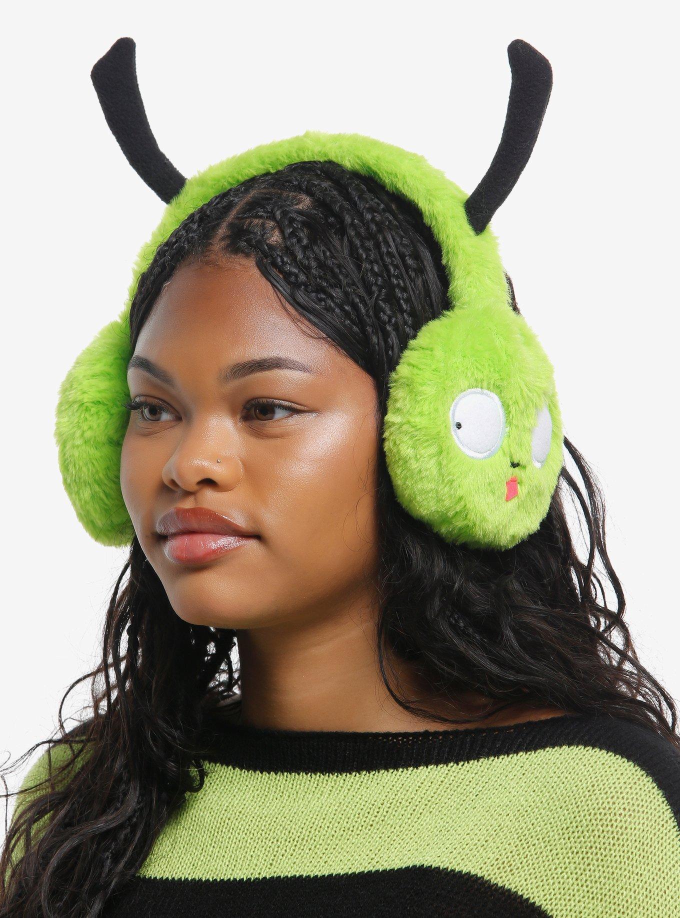 Invader Zim GIR Plush Earmuffs, , hi-res