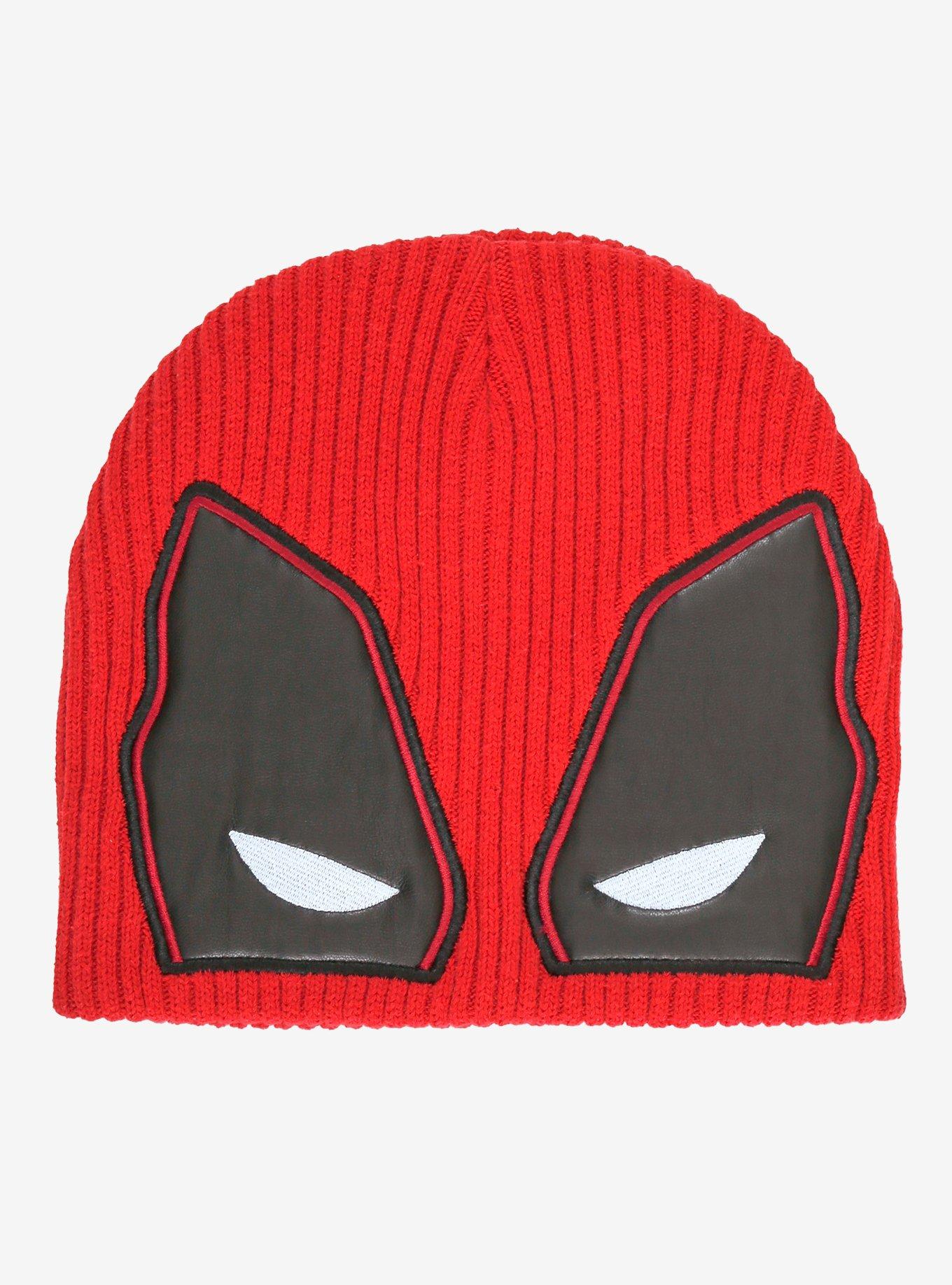 Marvel Deadpool Mask Beanie, , hi-res
