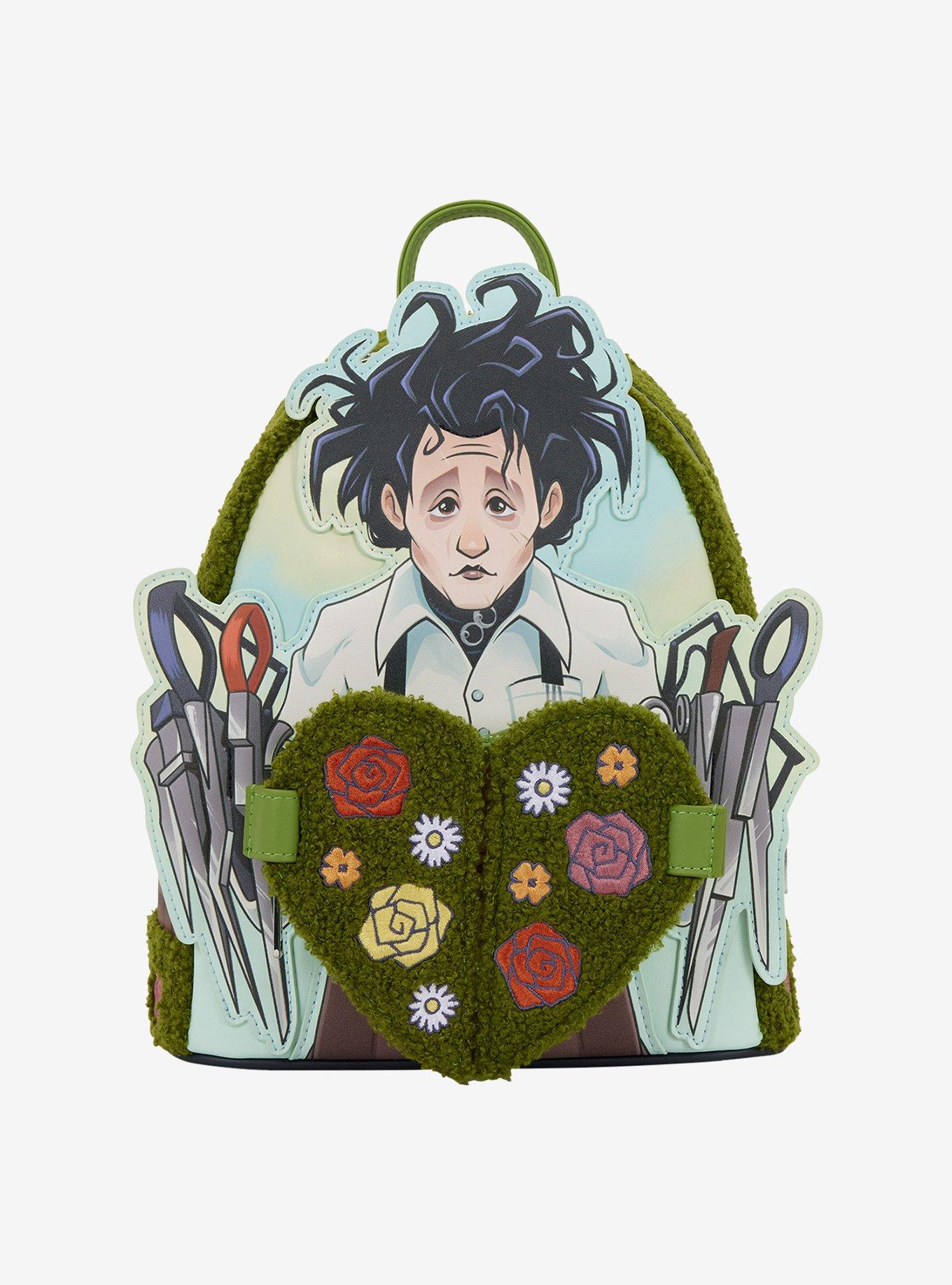 Loungefly Edward Scissorhands Sherpa Topiary Mini Backpack, , hi-res
