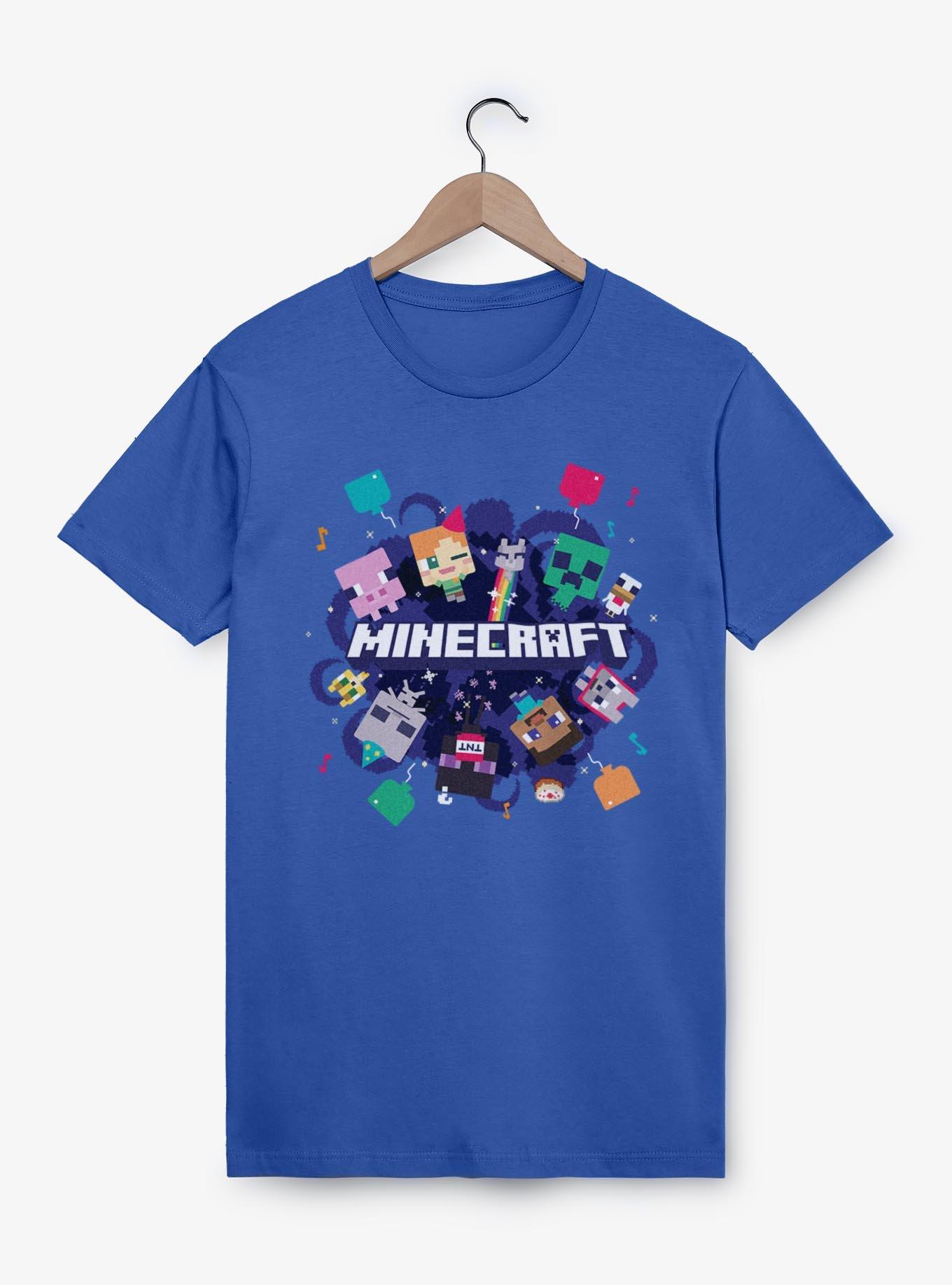 Minecraft Mob Portal Party T-Shirt, ROYAL, hi-res