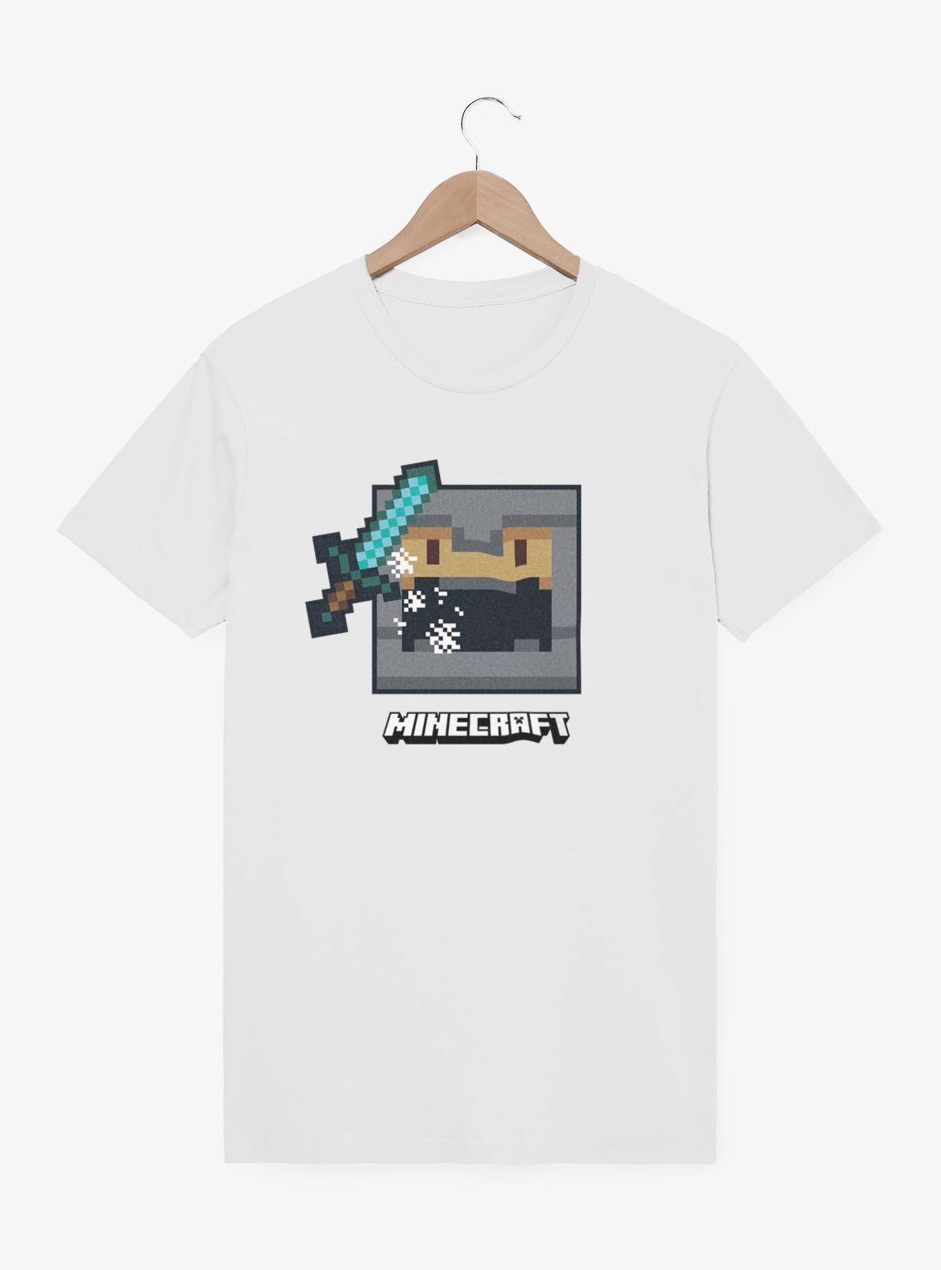 Minecraft Fight Ready T-Shirt, WHITE, hi-res