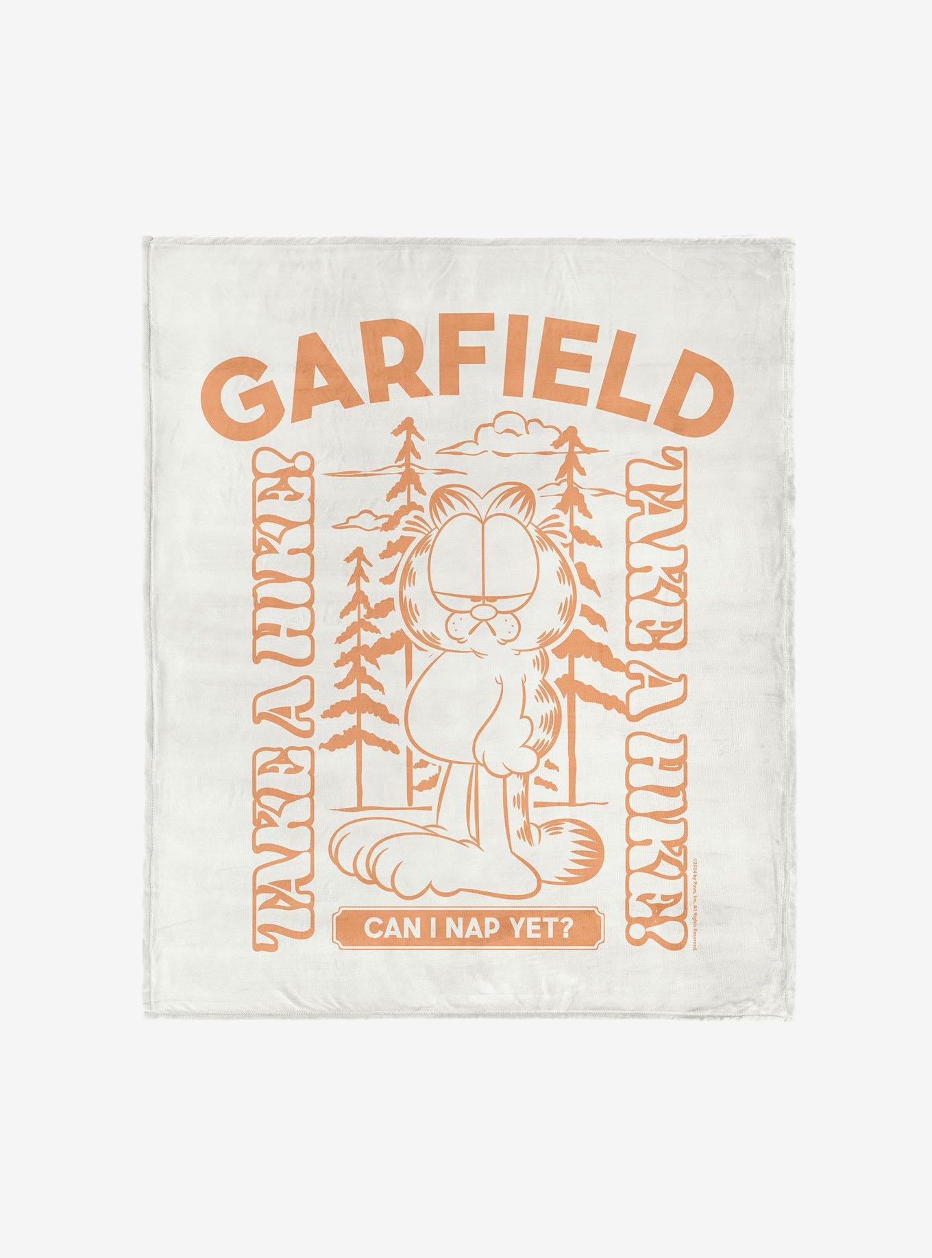 Garfield Can I Nap Yet 50x60" Silk Touch Throw Blanket, , hi-res