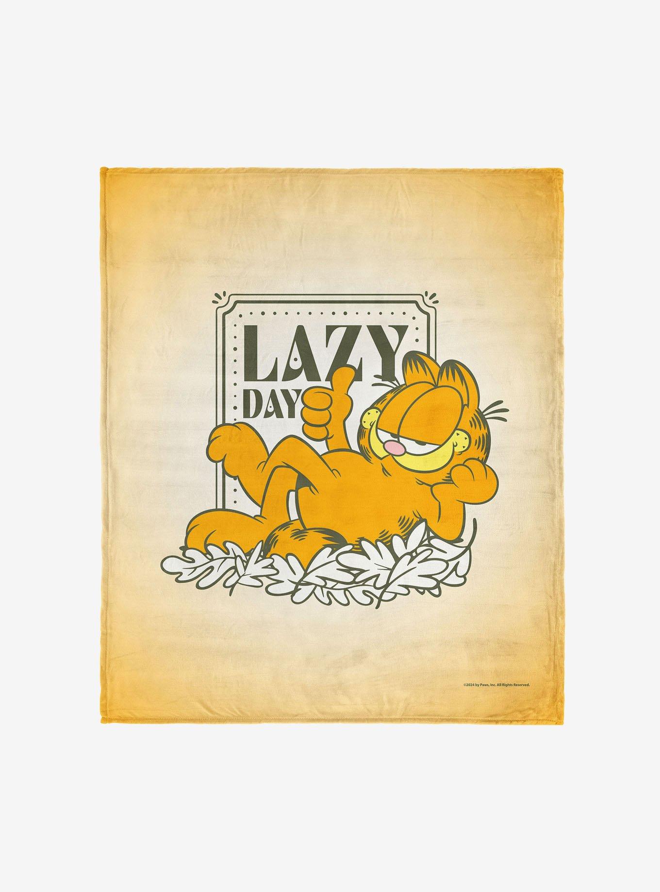 Garfield Lazy Day 50x60" Silk Touch Throw Blanket, , hi-res
