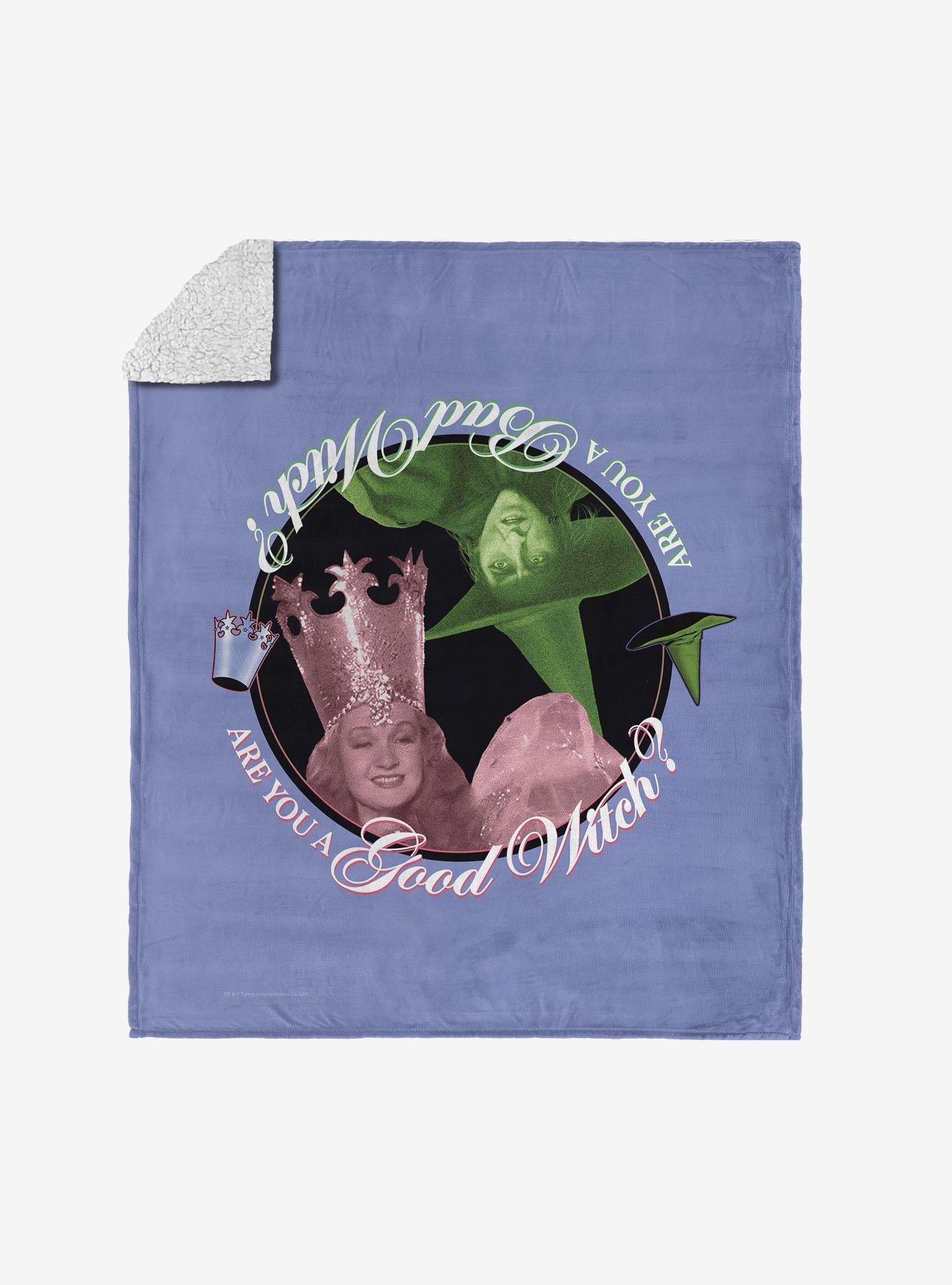 The Wizard of Oz Good Witch Silk Touch Sherpa Throw Blanket, , hi-res