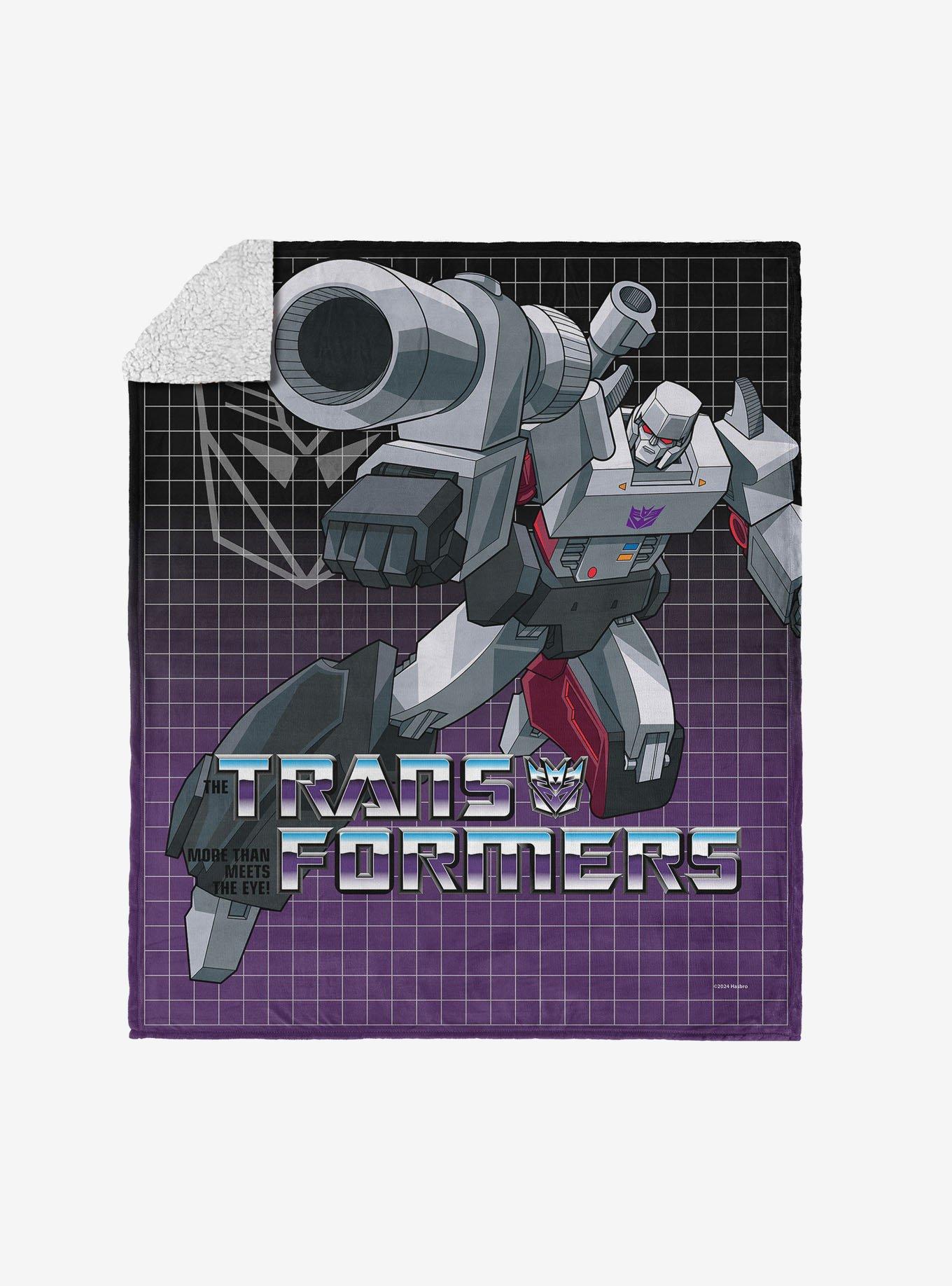 Transformers G1 Grid Jazz Silk Touch Sherpa Throw Blanket, , hi-res