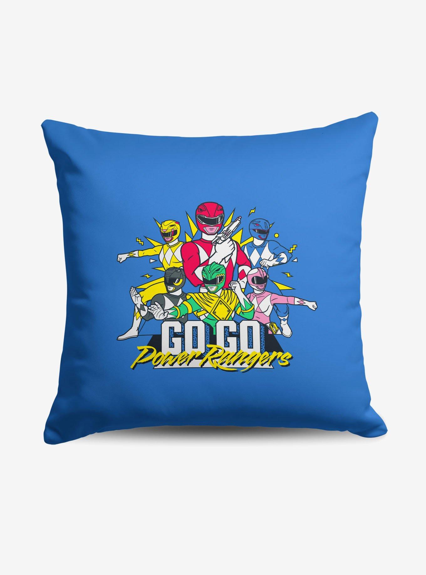 Mighty Morphin Power Rangers Go Go Mighty Morphin Power Rangers Throw Pillow, , hi-res