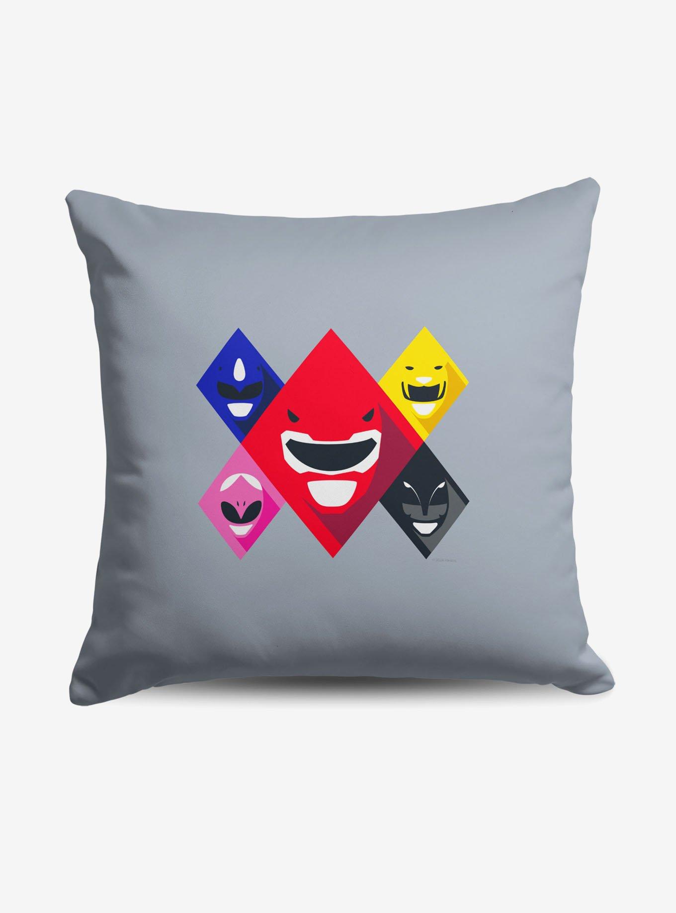 Mighty Morphin Power Rangers Ranger Diamonds Throw Pillow, , hi-res