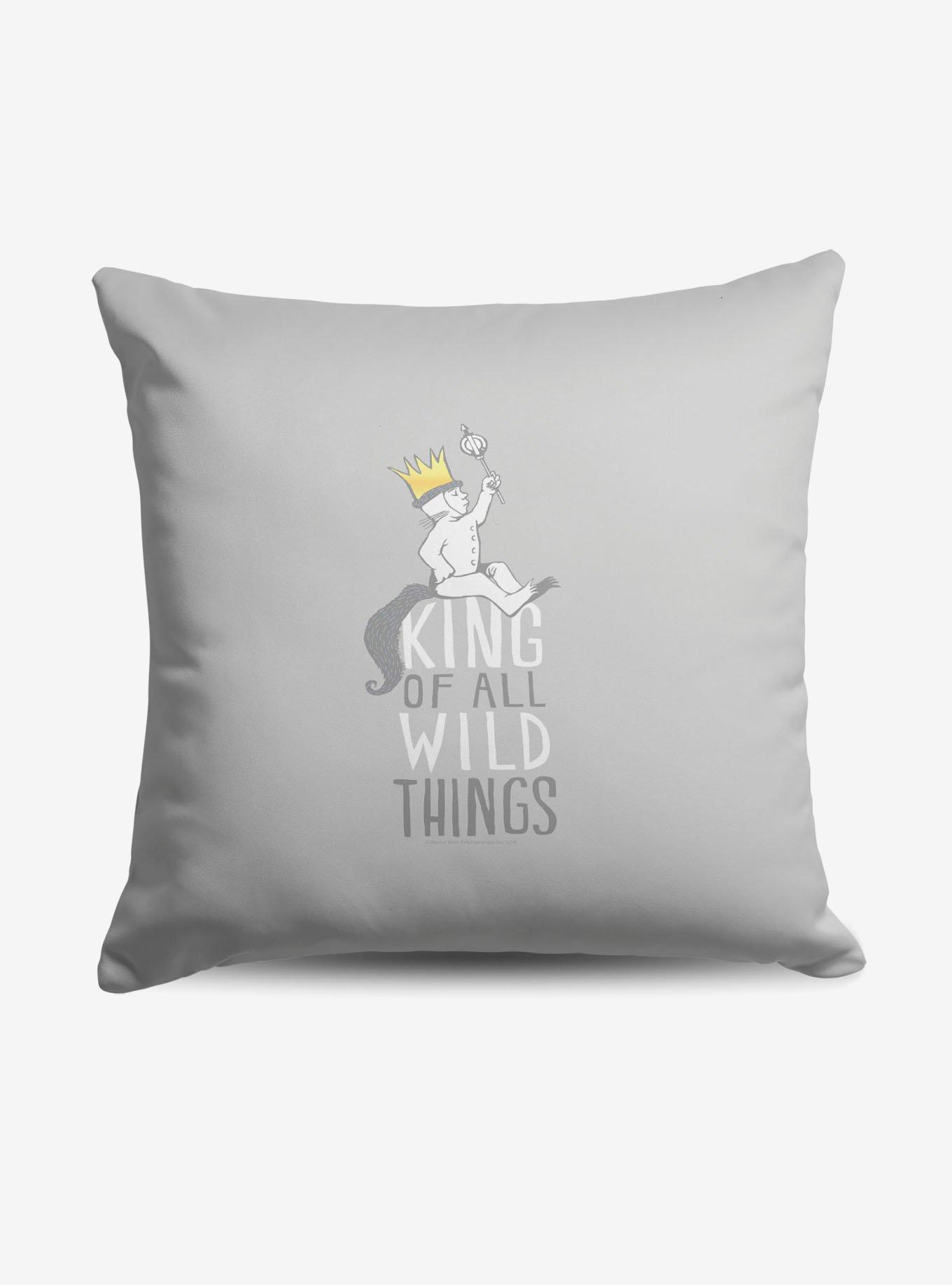 Where The Wild Things Are King Of All Throw Pillow, , hi-res