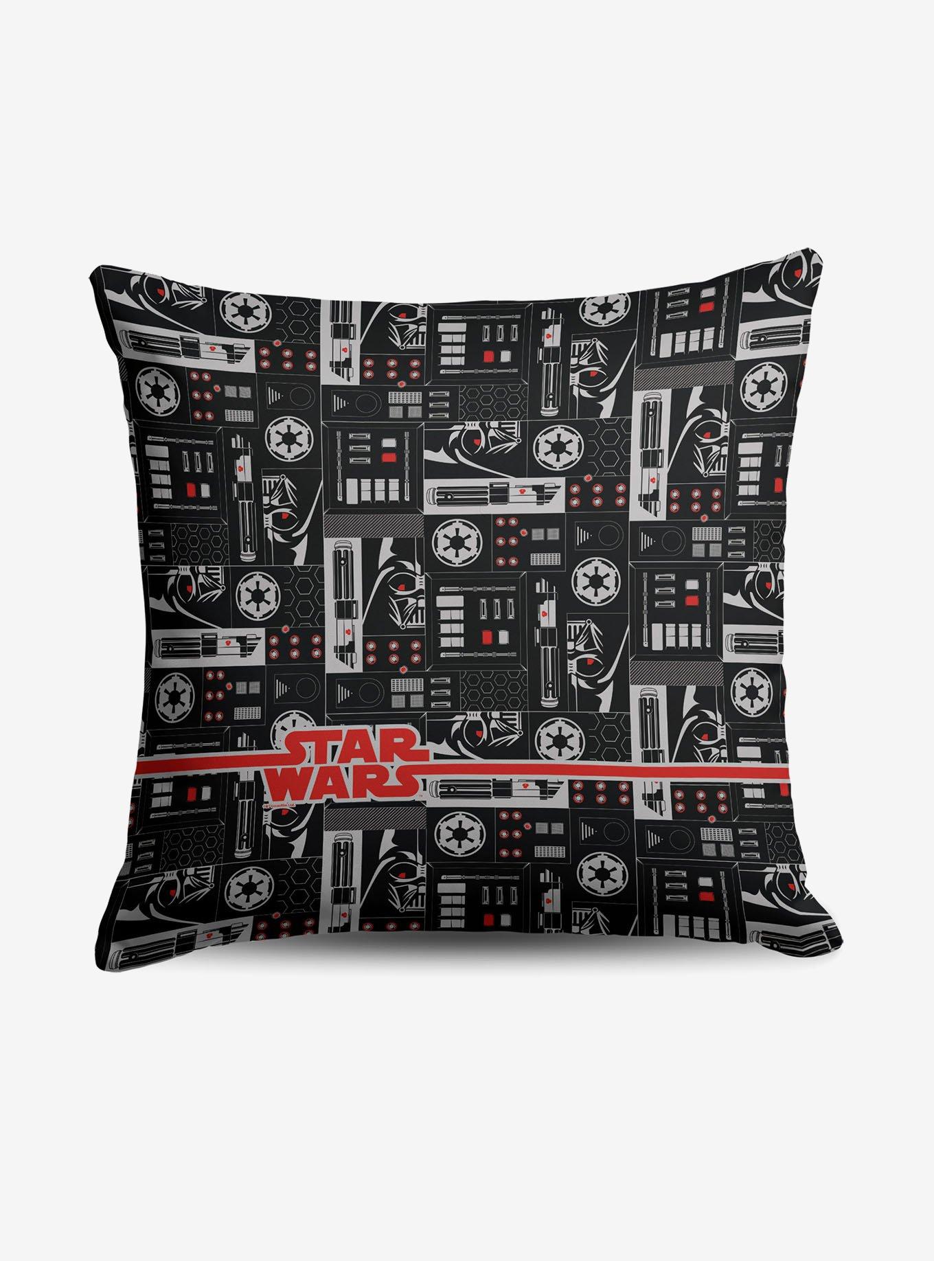 Star Wars Repeats and Patterns Darth Vader Throw Pillow, , hi-res
