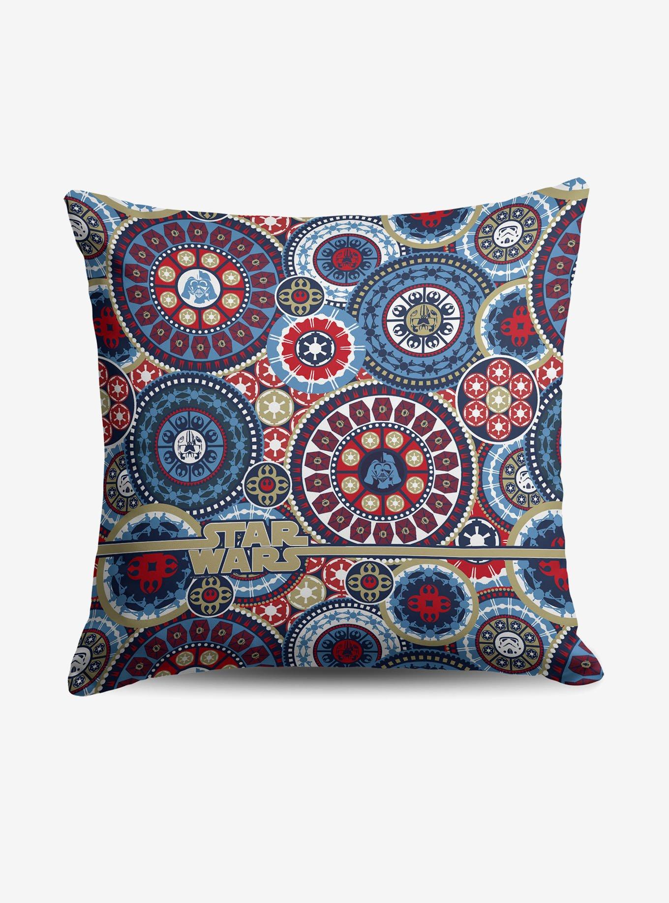 Star Wars Repeats and Patterns Mandala Throw Pillow, , hi-res