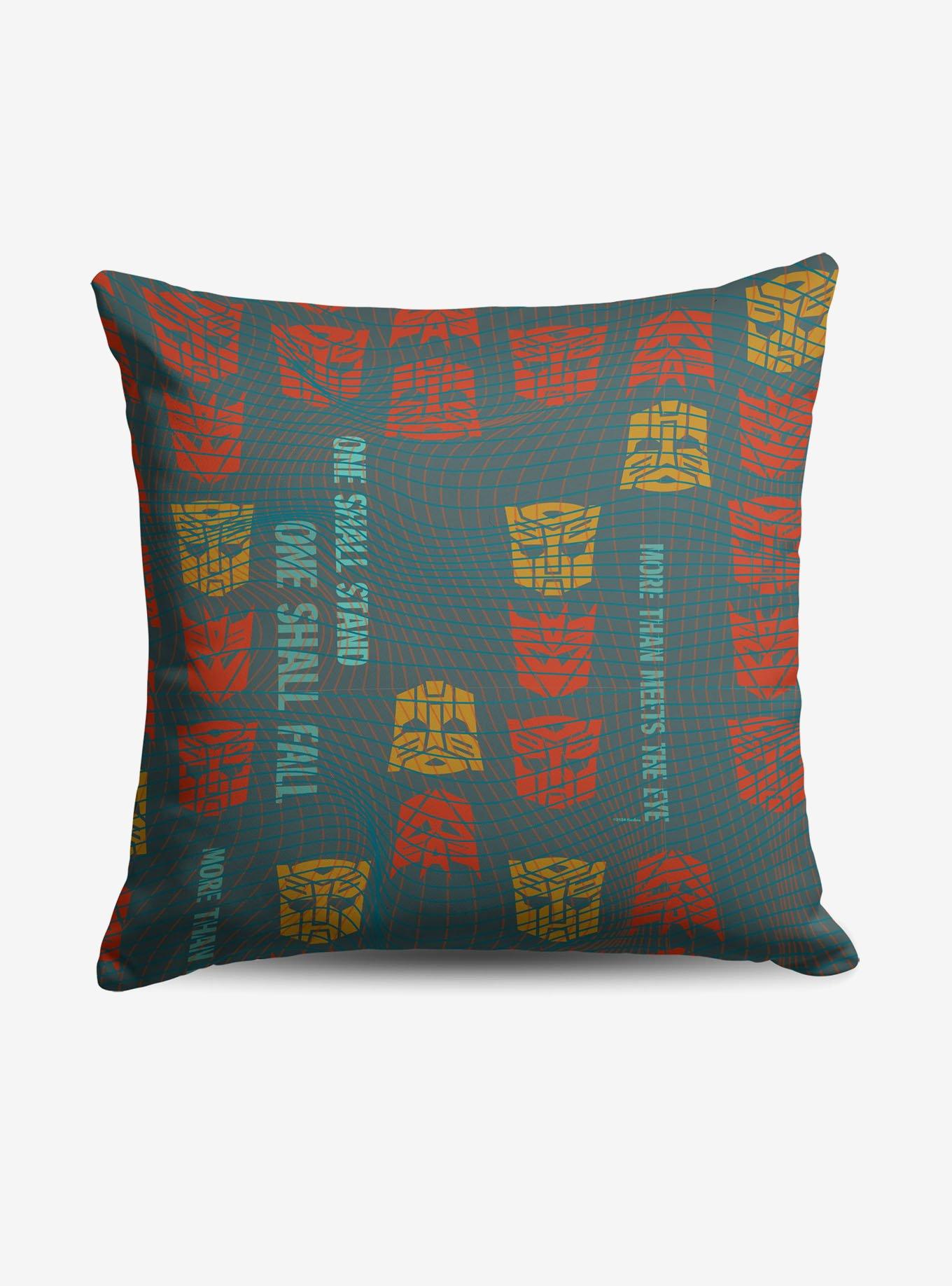 Transformers One Shall Stand One Shall Fall Throw Pillow, , hi-res