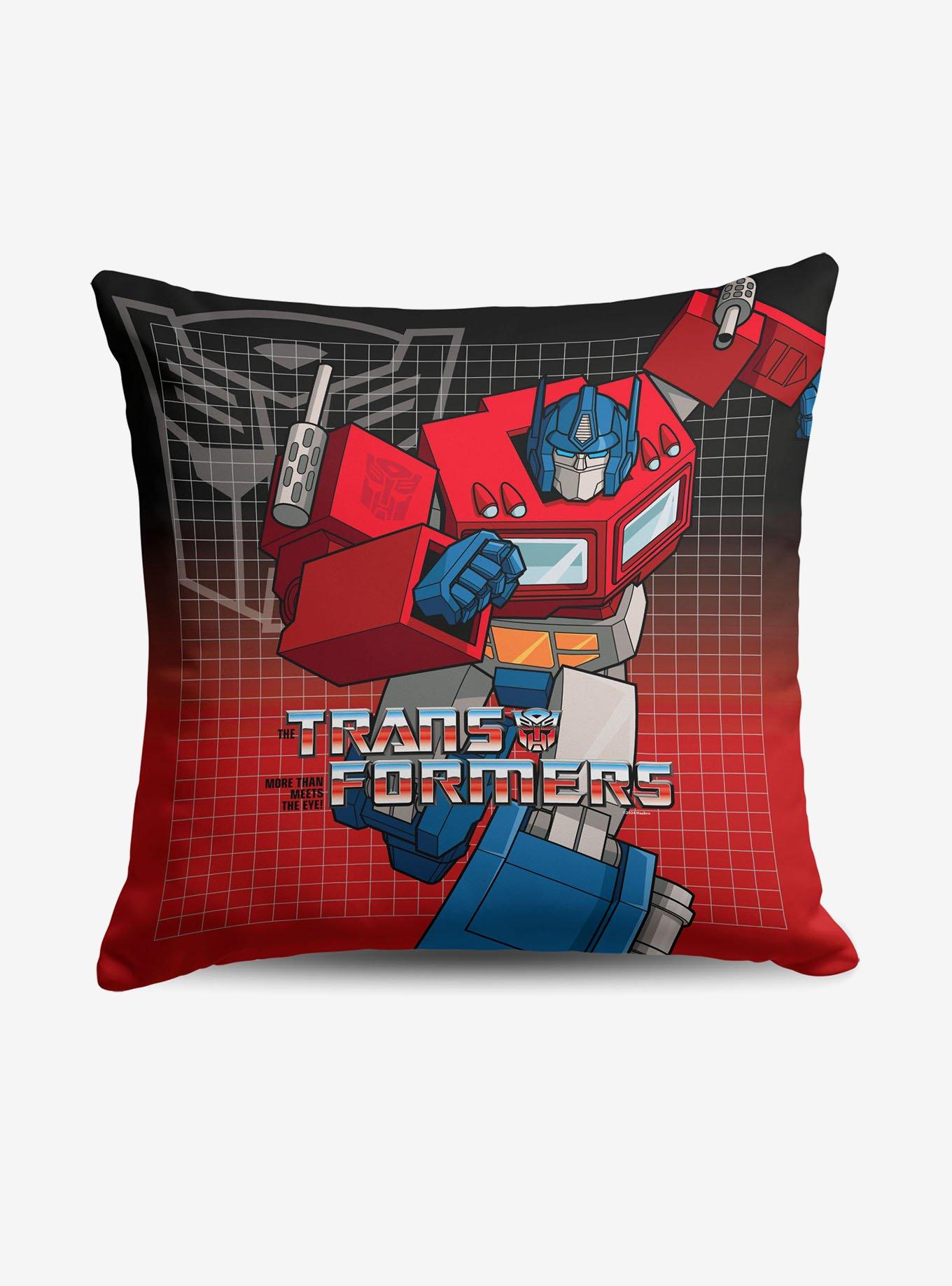 Transformers G1 Grid Optimus Prime Throw Pillow, , hi-res